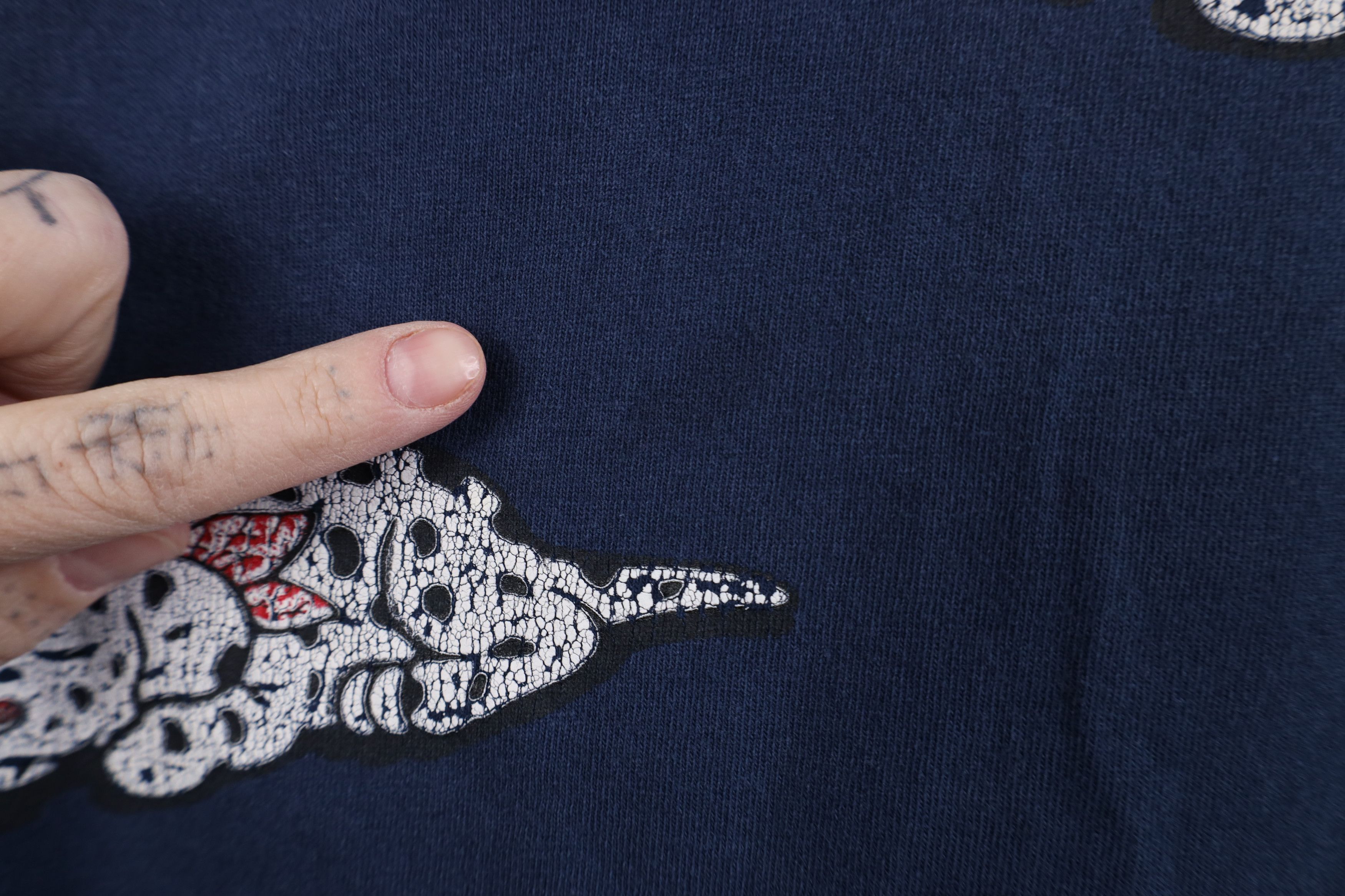 Vintage Vintage 90s Streetwear Dalmatian Dog Puppy T-Shirt Blue Size M / US 6-8 / IT 42-44 - 8 Thumbnail