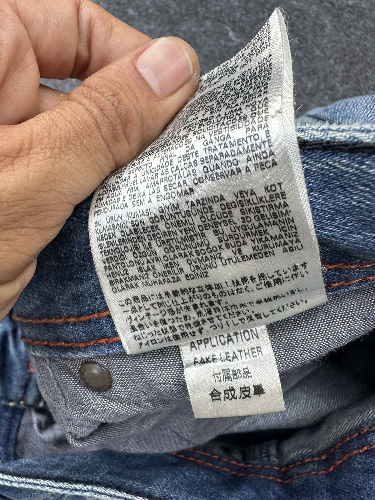 Diesel Diesel Krooley Regular Slim Distressed Denim 32x32 D36 Size US 32 / EU 48 - 17 Thumbnail