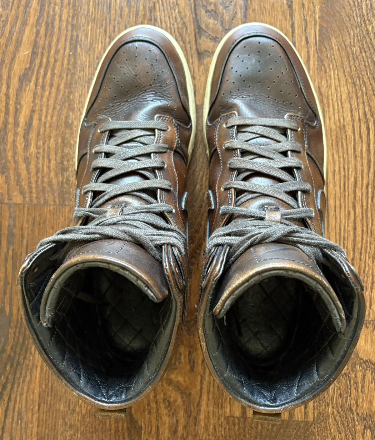 Nike Nike Dunk Lux Premium Burnished Brown Size US 13 / EU 46 - 2 Thumbnail