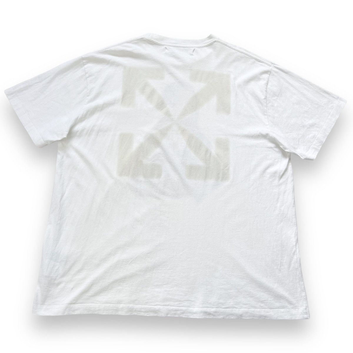 Off-White Off-White Mona Lisa Blur White T Shirt Size US XXL / EU 58 / 5 - 3 Thumbnail