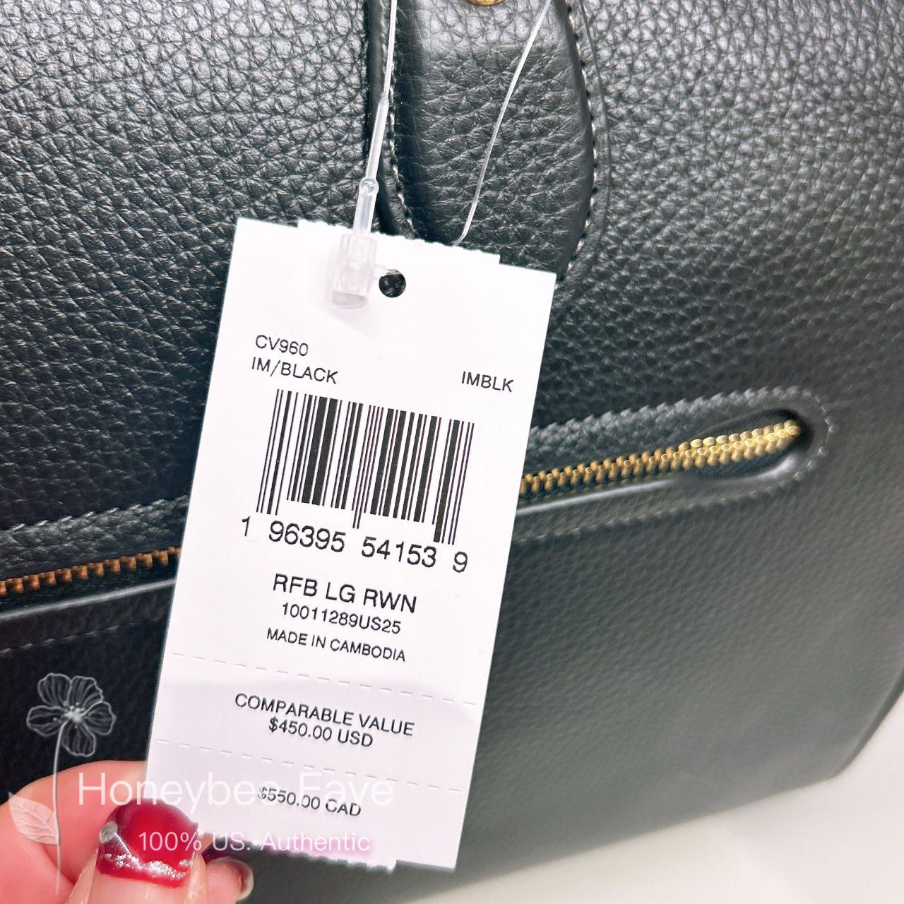 Coach Rowan Large Satchel Bag CV960 Size ONE SIZE - 3 Thumbnail
