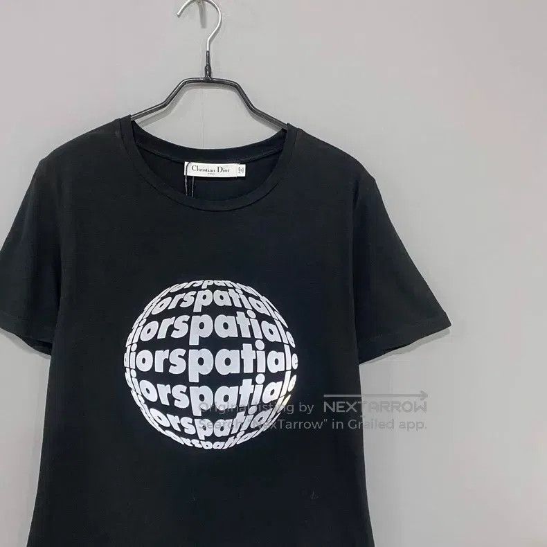 Dior Dior Reflective Letter Earth Short Sleeve Size M / US 6-8 / IT 42-44 - 2 Thumbnail
