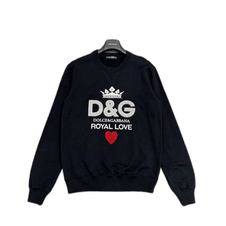 Dolce & Gabbana DG rhinestone letter long sleeve sweatshirt Size US L / EU 52-54 / 3 - 1 Thumbnail