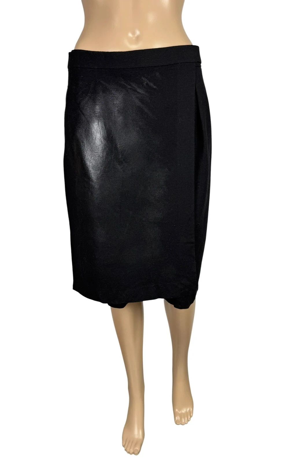 Masnada Masnada Shorts Skirt Waxed Wool size D36 F38 Size 28" / US 6 / IT 42 - 1 Thumbnail