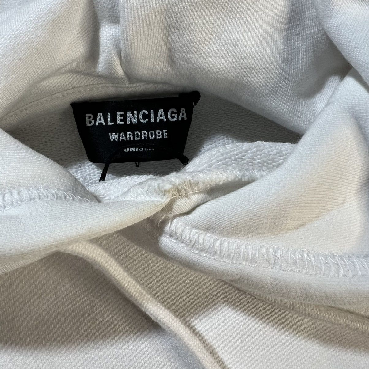 Balenciaga Balenciaga Copyright Green Logo White Pullover Hoodie Size US S / EU 44-46 / 1 - 14 Thumbnail
