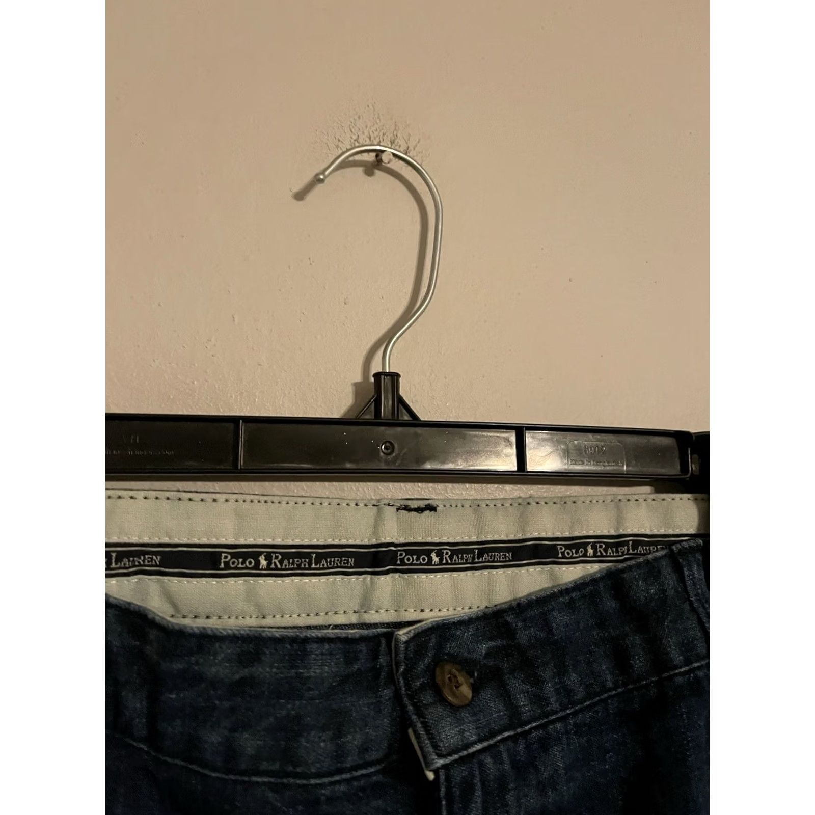 Polo Ralph Lauren VINTAGE Polo Ralph Lauren Denim Jean Pleated Andrew Pants - Men's 42x32 - New Size US XL / EU 56 / 4 - 3 Thumbnail