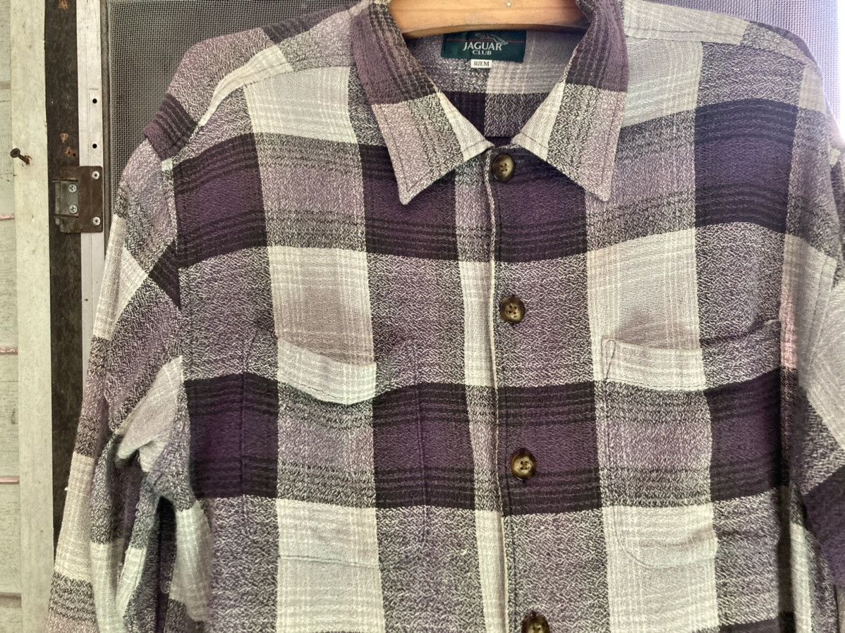 Designer Vintage Jaguar Bottom Shirt Rayon Size US L / EU 52-54 / 3 - 3 Thumbnail