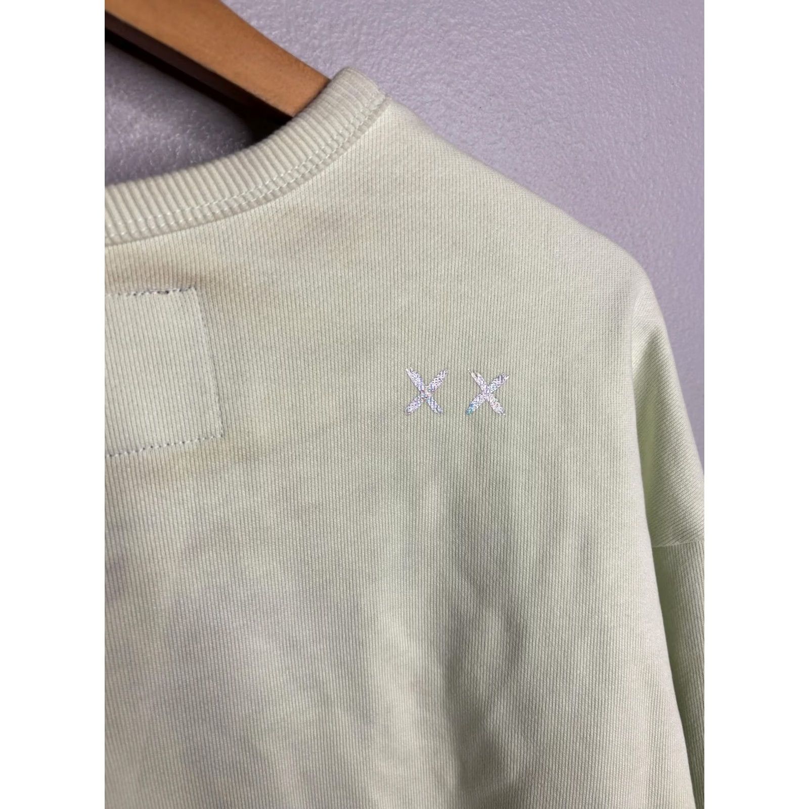 Cult Of Individuality Cult of Individuality Sweatshirt Mens Small Mint Green Crewneck Holo Cat Print Graphic Print Logo Size US S / EU 44-46 / 1 - 7 Thumbnail