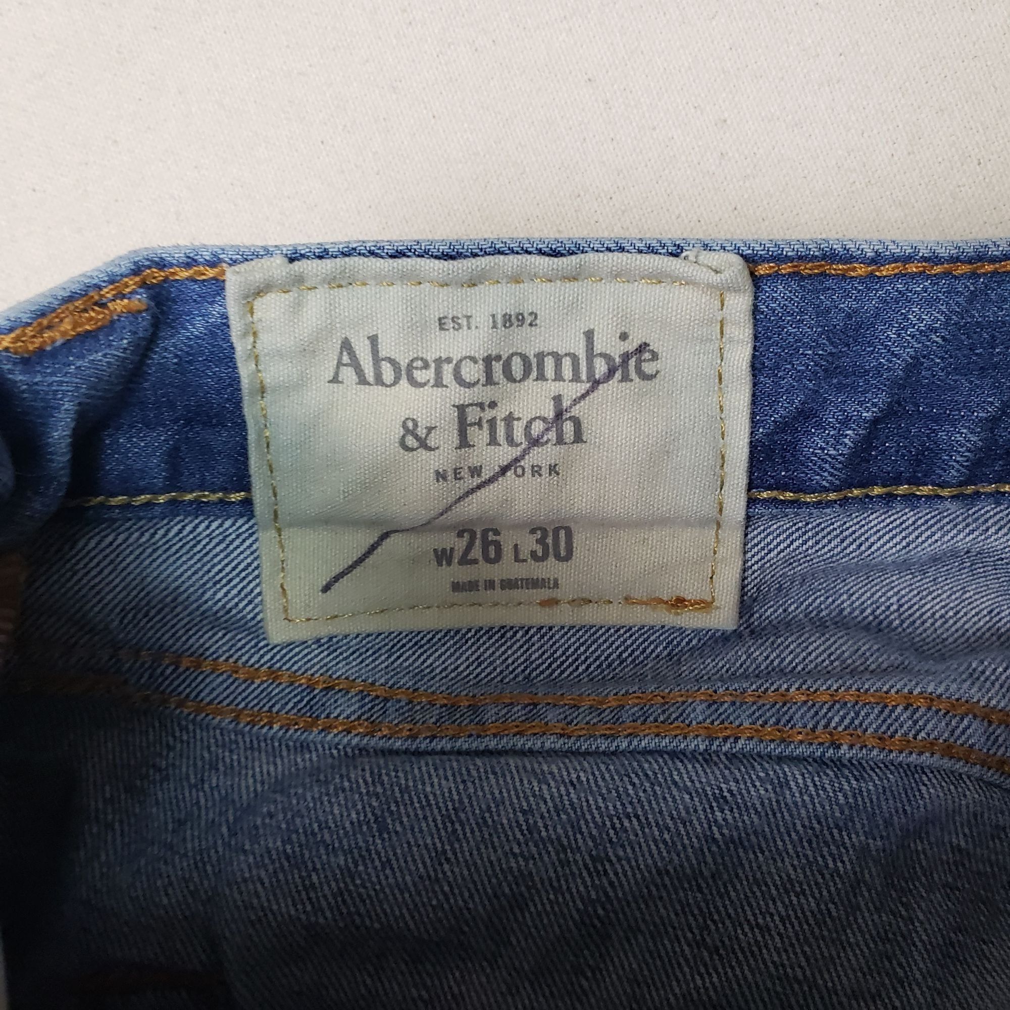 Abercrombie & Fitch Abercrombie & Fitch Women's Distressed Button Fly Blue Jeans Size 26" / US 2 / IT 38 - 7 Thumbnail