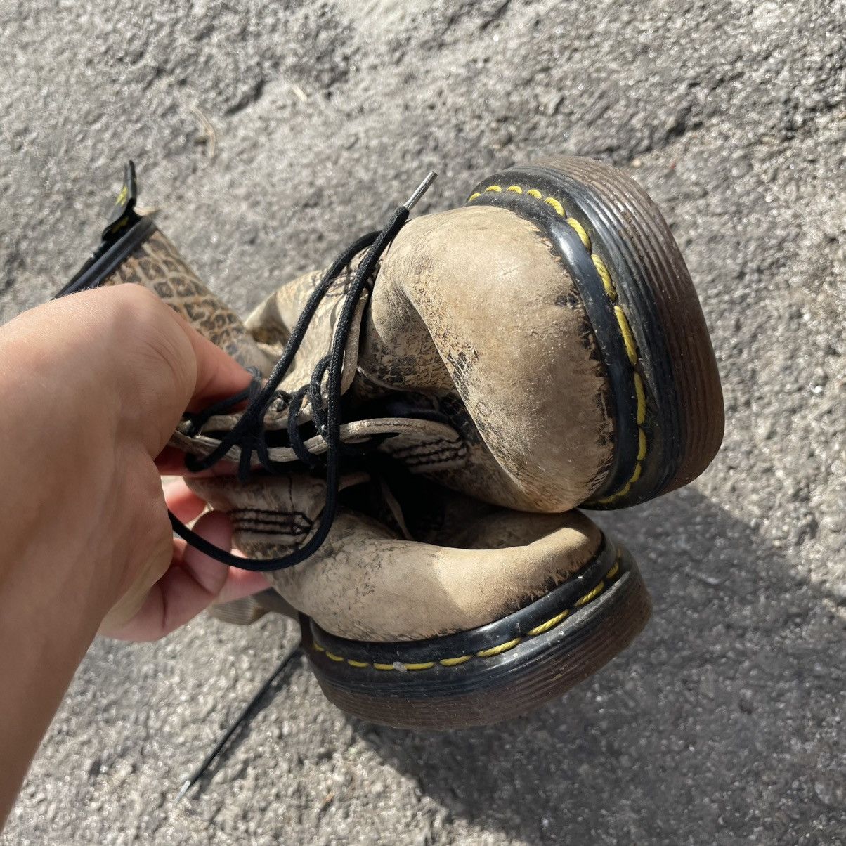 Dr. Martens Doc Dr. Martens anaconda boots snake shoes British Size US 5 / EU 37 - 5 Thumbnail