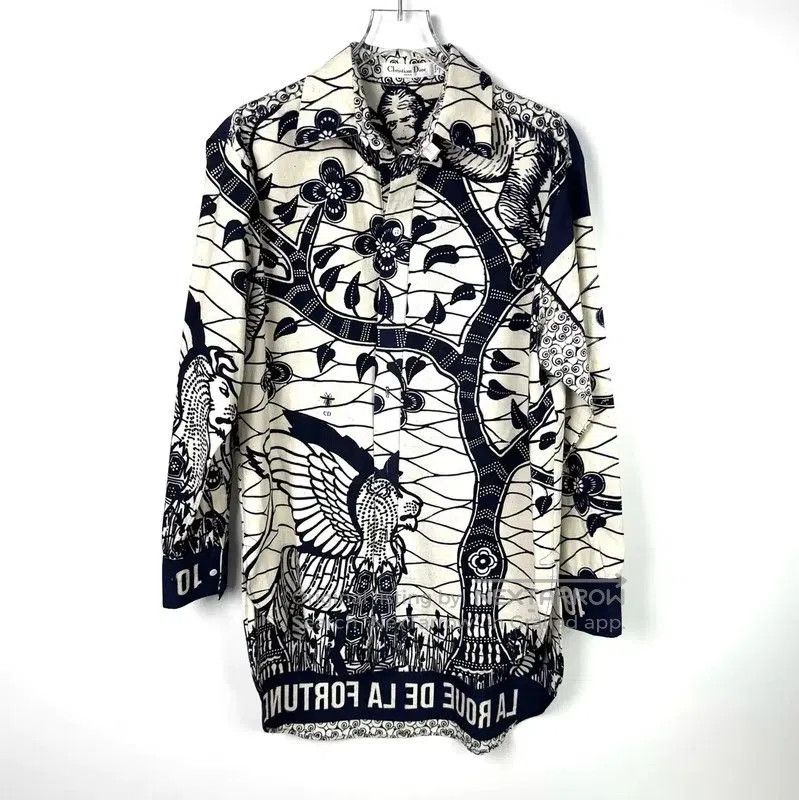 Dior Black Cotton Women's Shirt Size S .