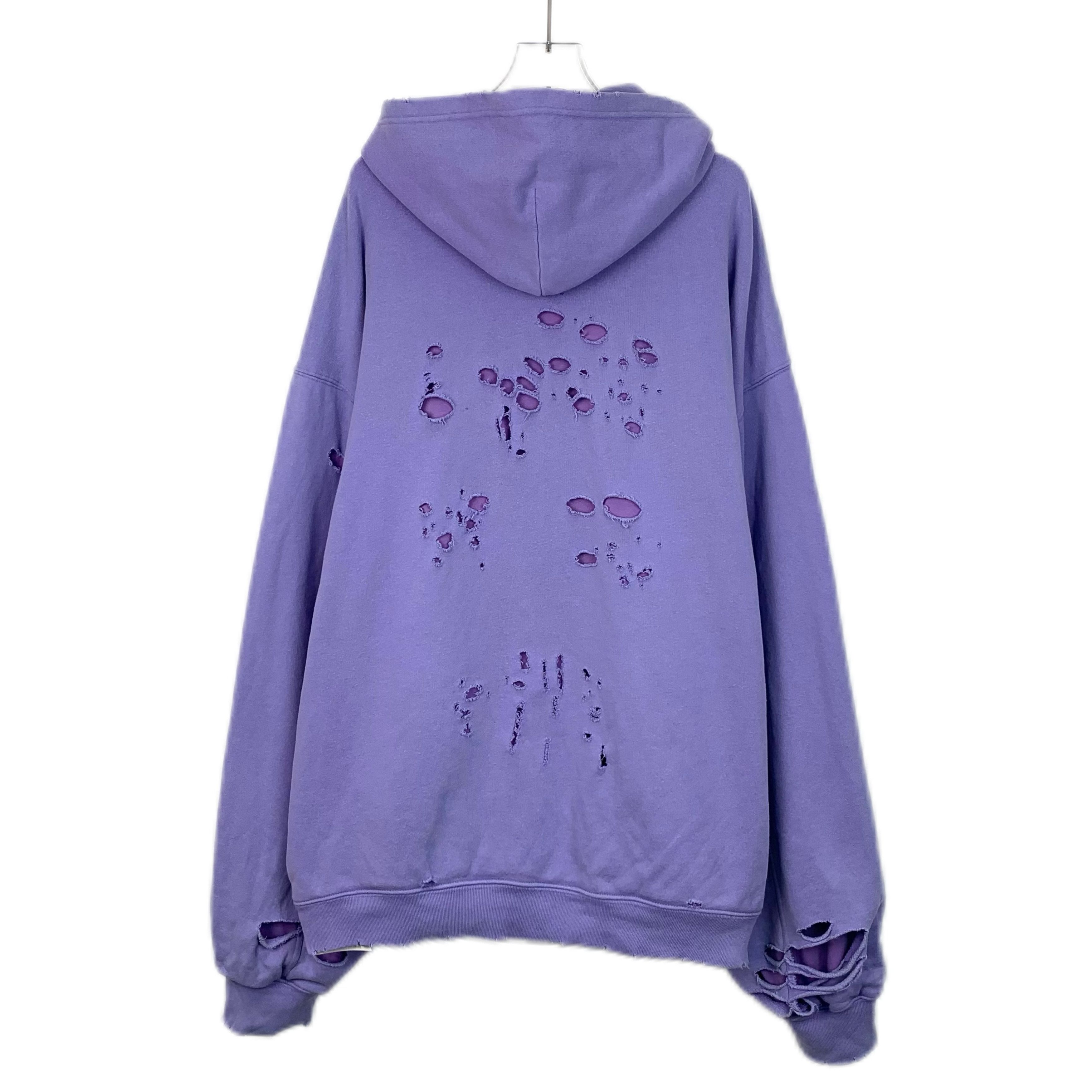 Balenciaga Balenciaga Purple Logo Hoodie (S) Size US S / EU 44-46 / 1 - 3 Thumbnail