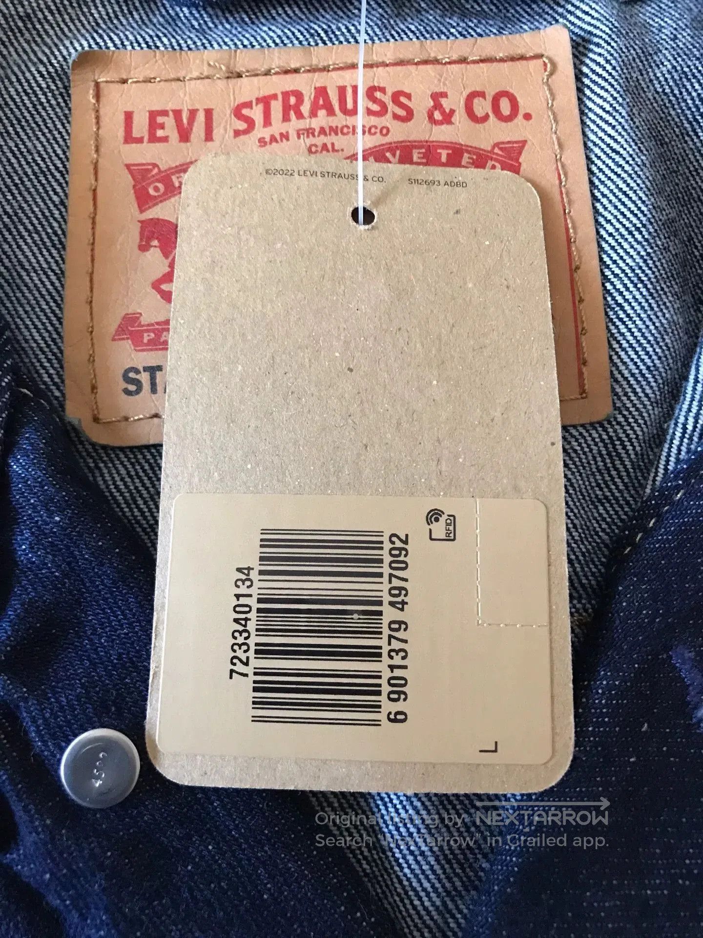 Levi's Levi's Type 3 Denim Jacket 72334. Size US M / EU 48-50 / 2 - 7 Thumbnail