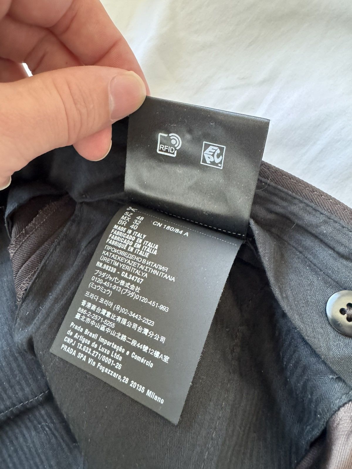 Prada 2025 Prada Wool Pants Size US 32 / EU 48 - 8 Thumbnail