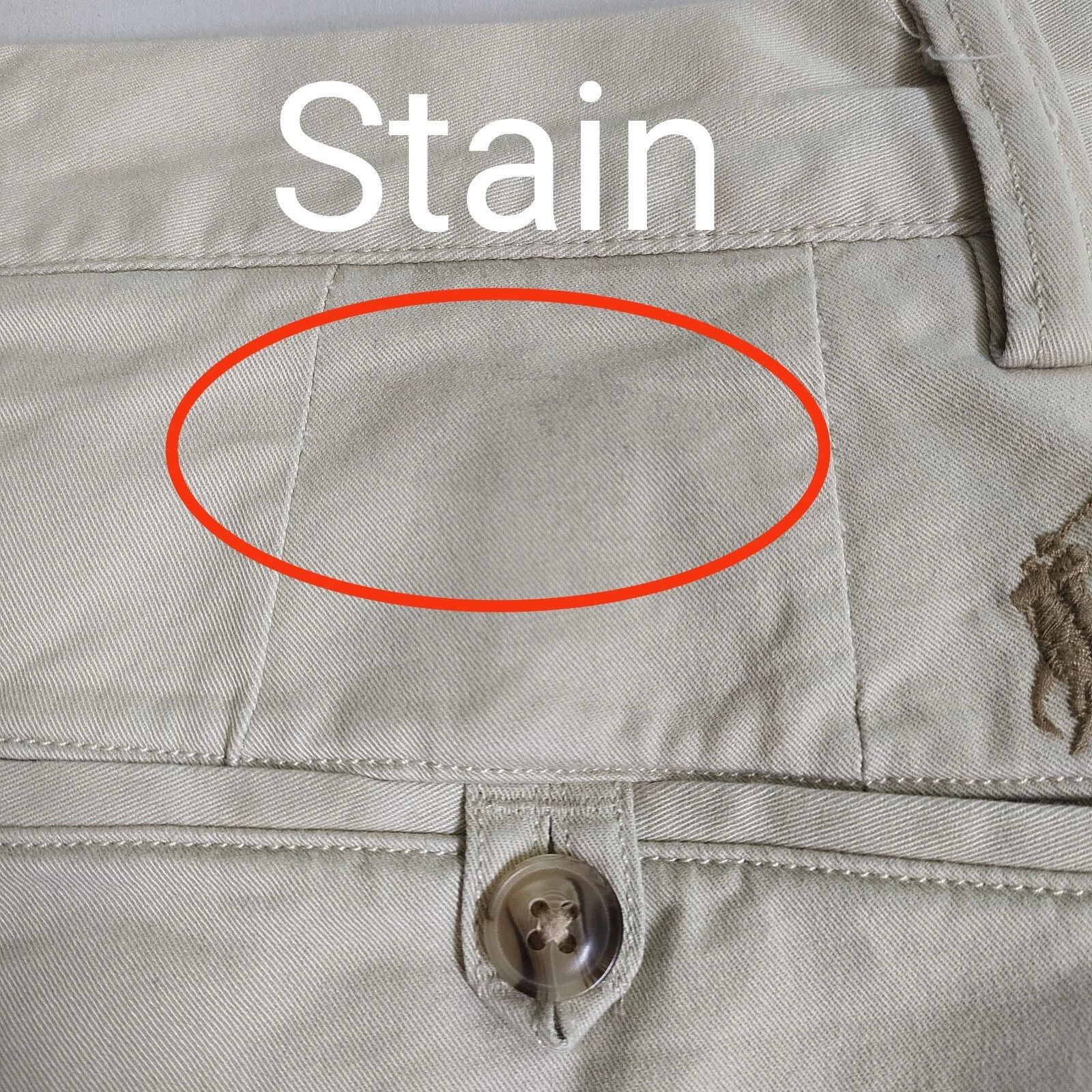 Polo Ralph Lauren Polo Ralph Lauren Slim Stretch Fit Chino Trouser FTP 0004 Size US 29 - 10 Thumbnail