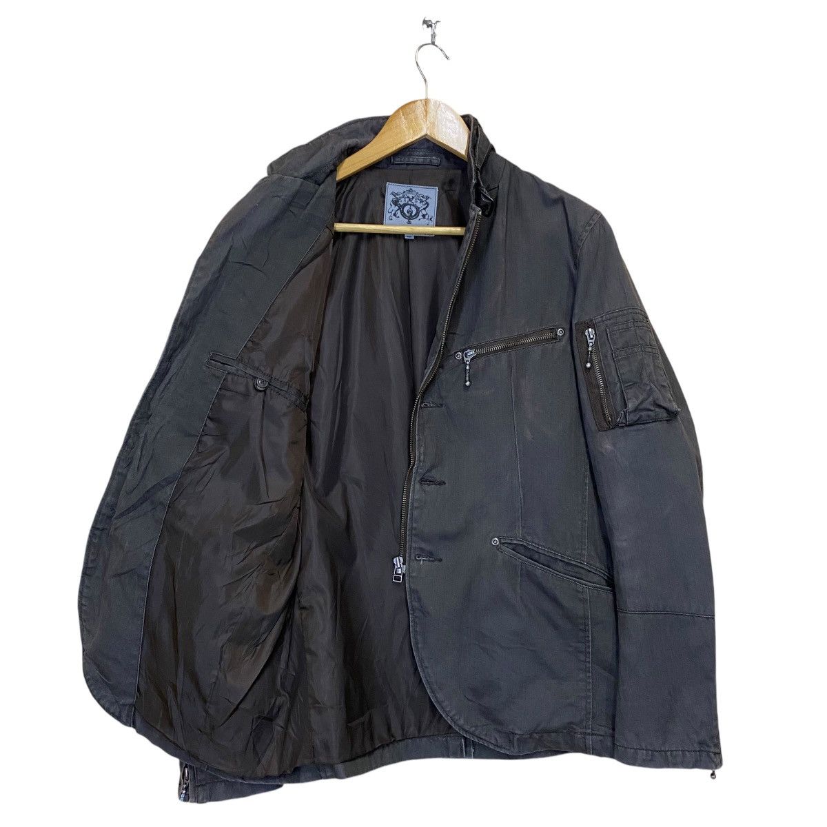 If Six Was Nine × Japanese Brand × Vintage URBAN FUNCION DESIGN LGB IF SIX WAS NINE ZIPPER JACKET Size US M / EU 48-50 / 2 - 12 Thumbnail