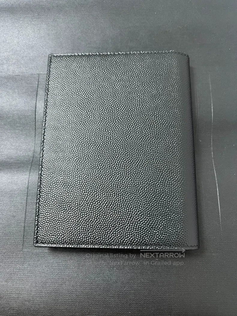 Saint Laurent Paris Saint Laurent Paris Caviar Leather Notebook Size ONE SIZE - 2 Thumbnail