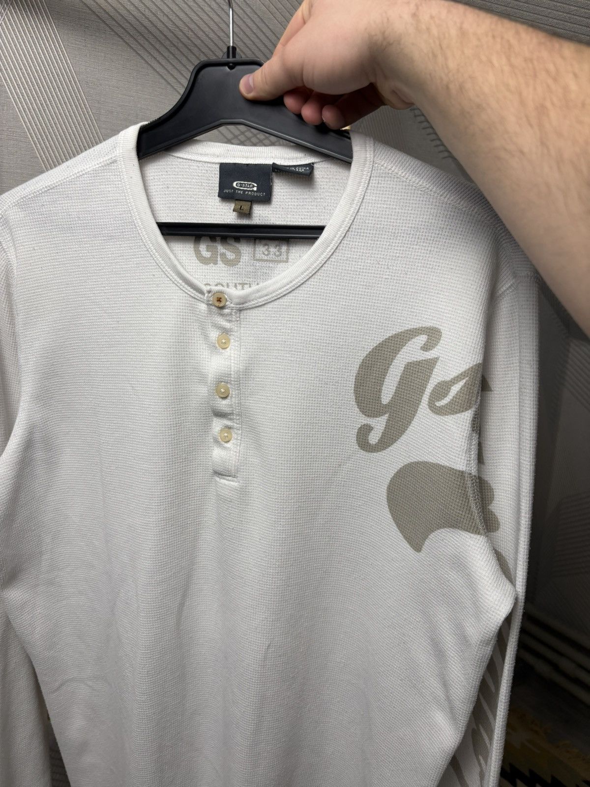 G-Star Vintage G-Star Raw Y2K longsleeve big logo size L Size US L / EU 52-54 / 3 - 8 Thumbnail