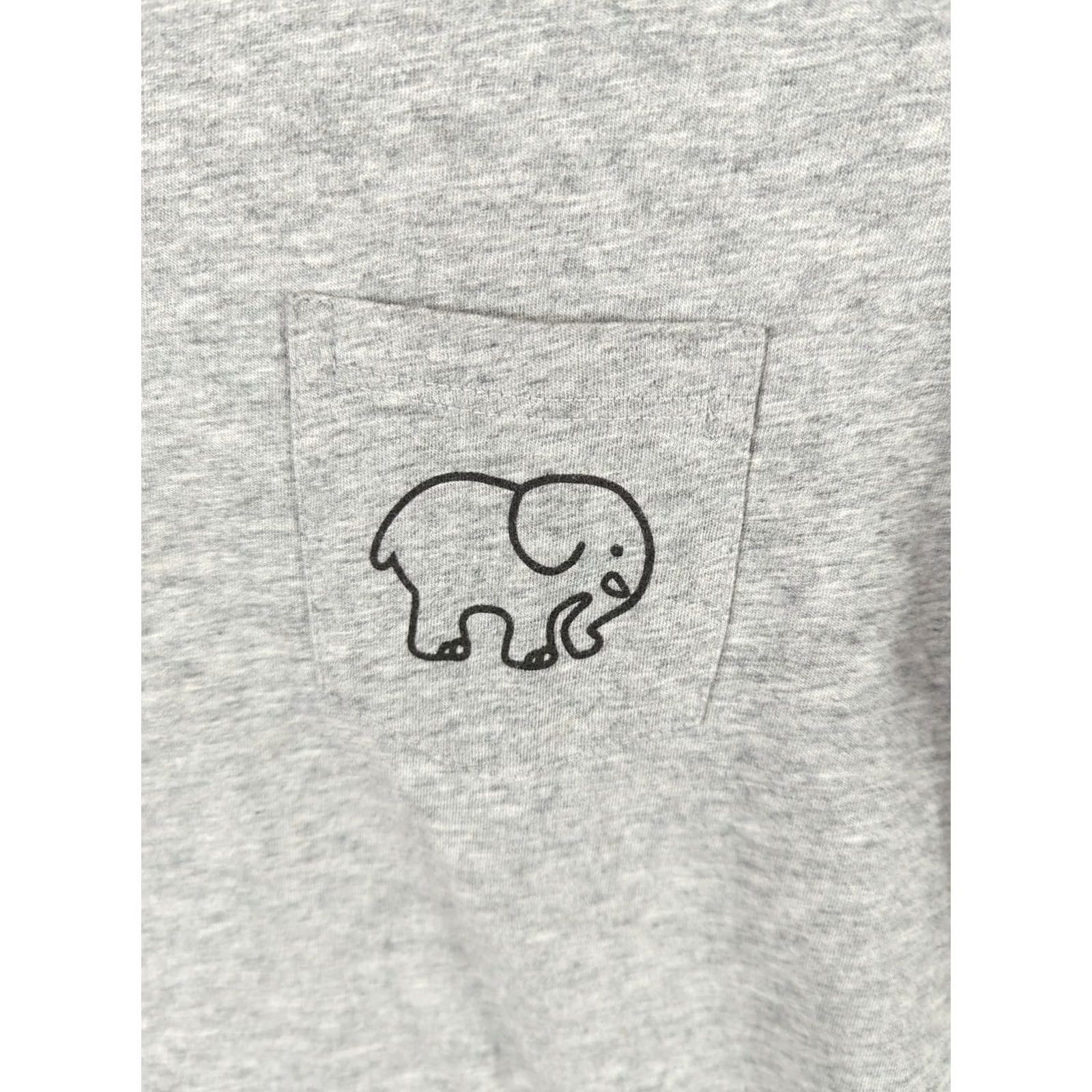 Vintage Ivory Ella Womens T-Shirt Gray Short Sleeve Crew Neck Beach Casual All Seasons 100% Cotton Small S Size S / US 4 / IT 40 - 2 Thumbnail