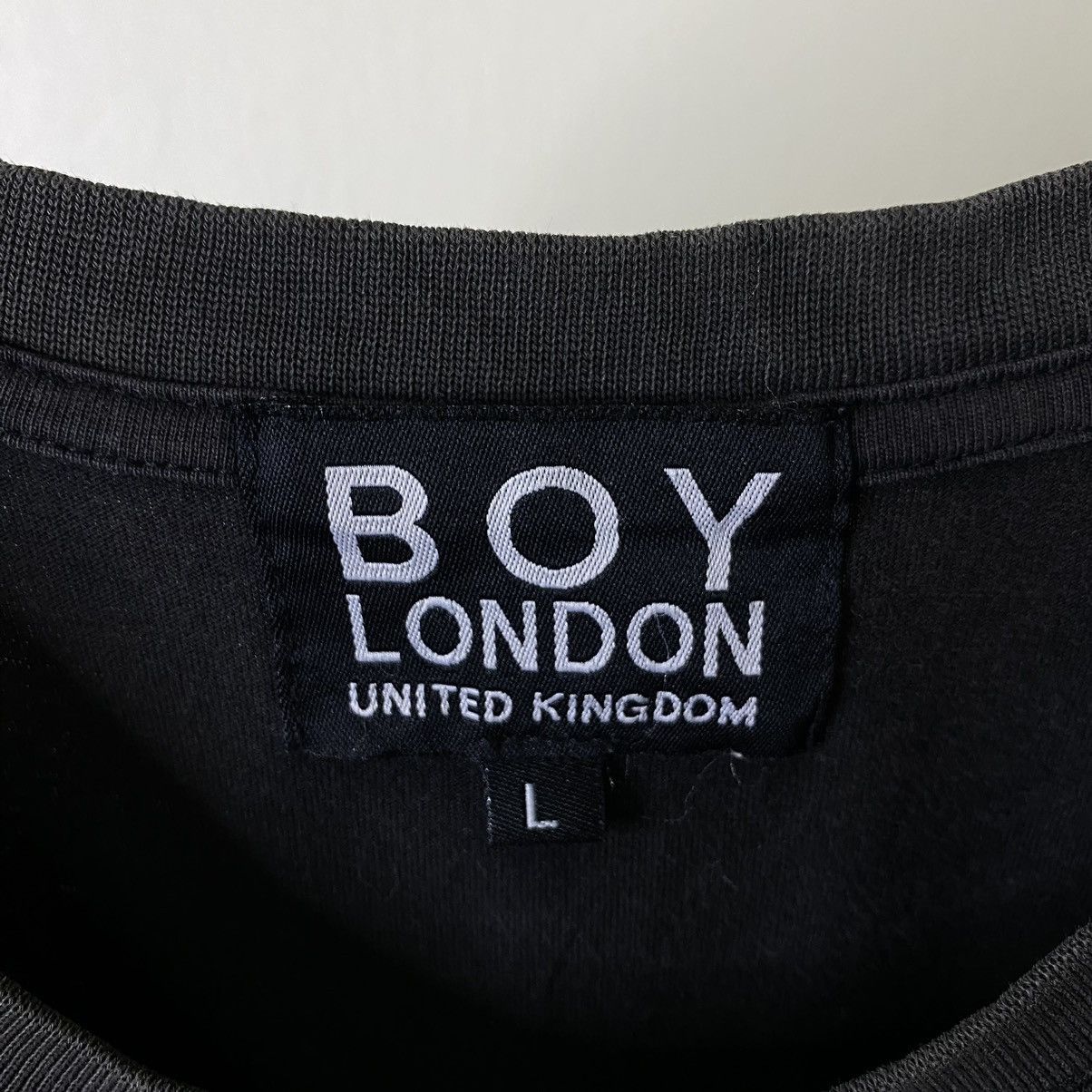 Boy London Vintage 1990s Boy London Big Cross Chrome Hearts Style Tee Size US L / EU 52-54 / 3 - 3 Thumbnail