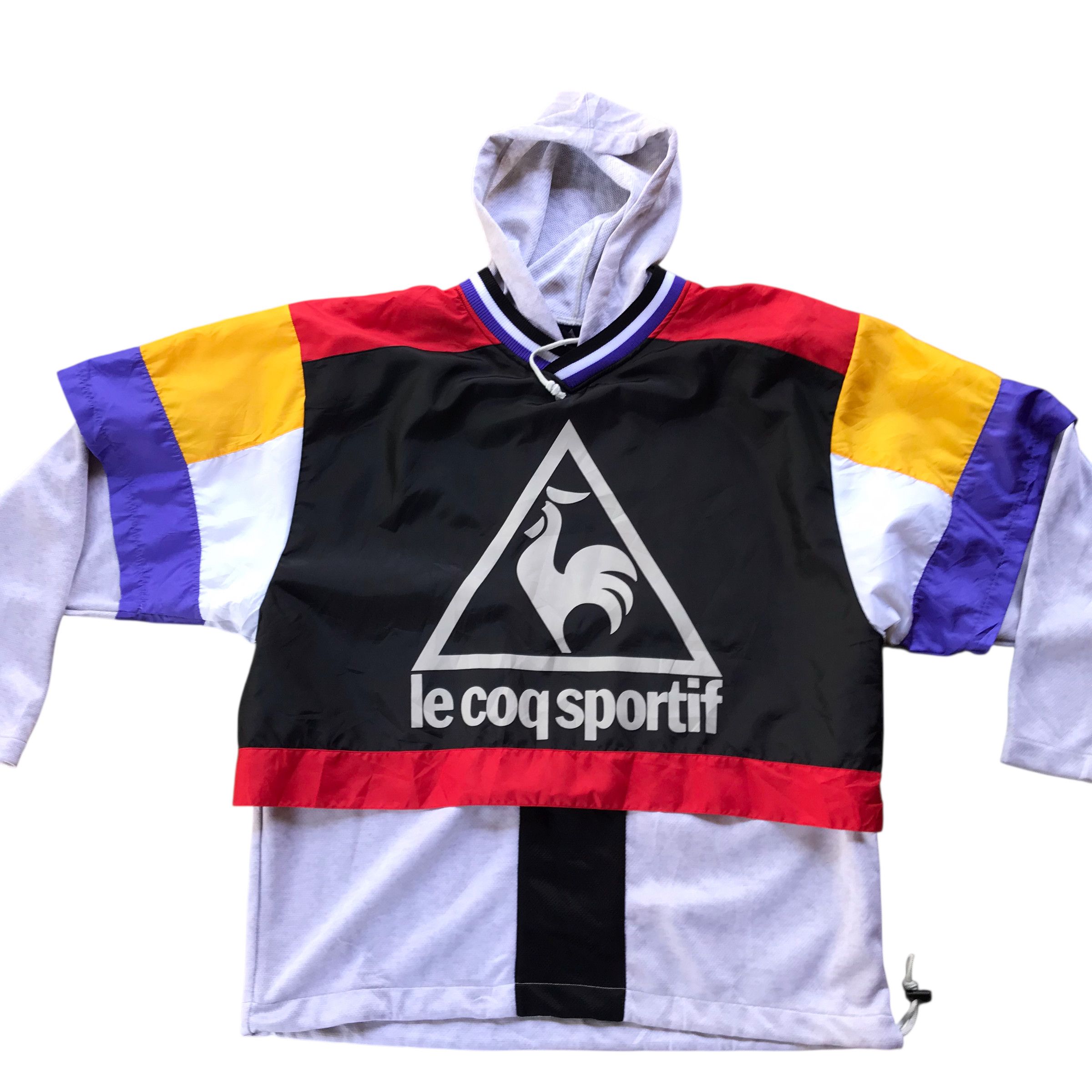 Le Coq Sportif Vintage 90s Le Coq Sportif Long Sleeve / Medium Size Size US M / EU 48-50 / 2 - 1 Thumbnail