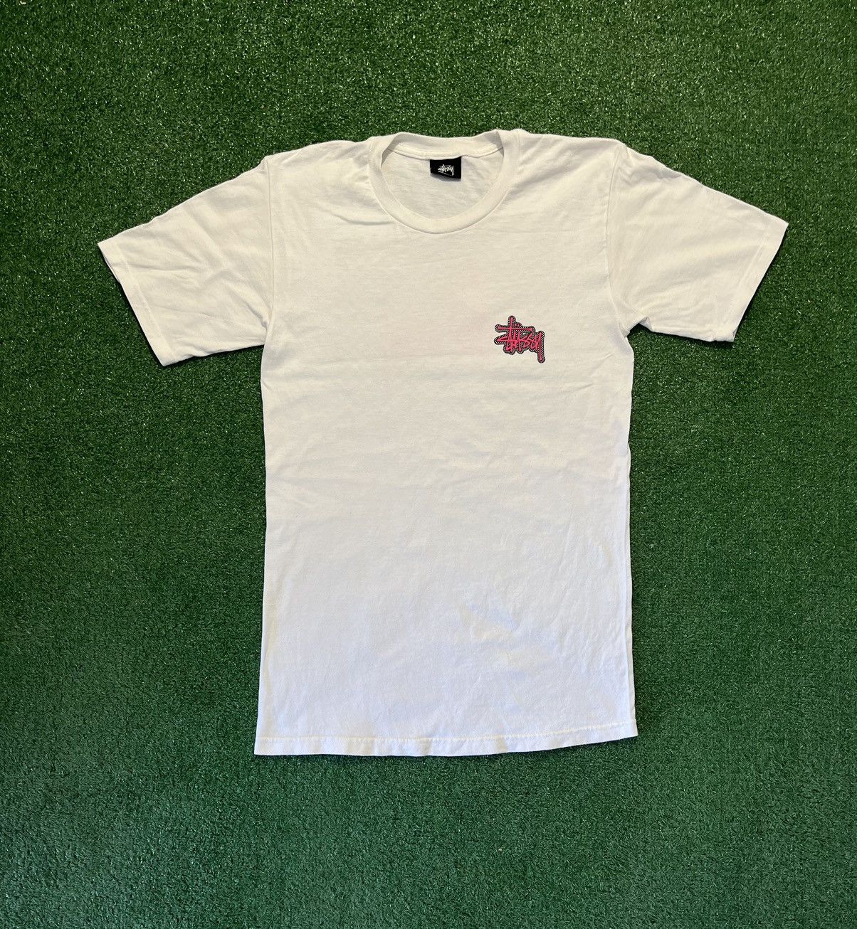 Stussy Stussy White Tee Size US S / EU 44-46 / 1 - 1 Thumbnail