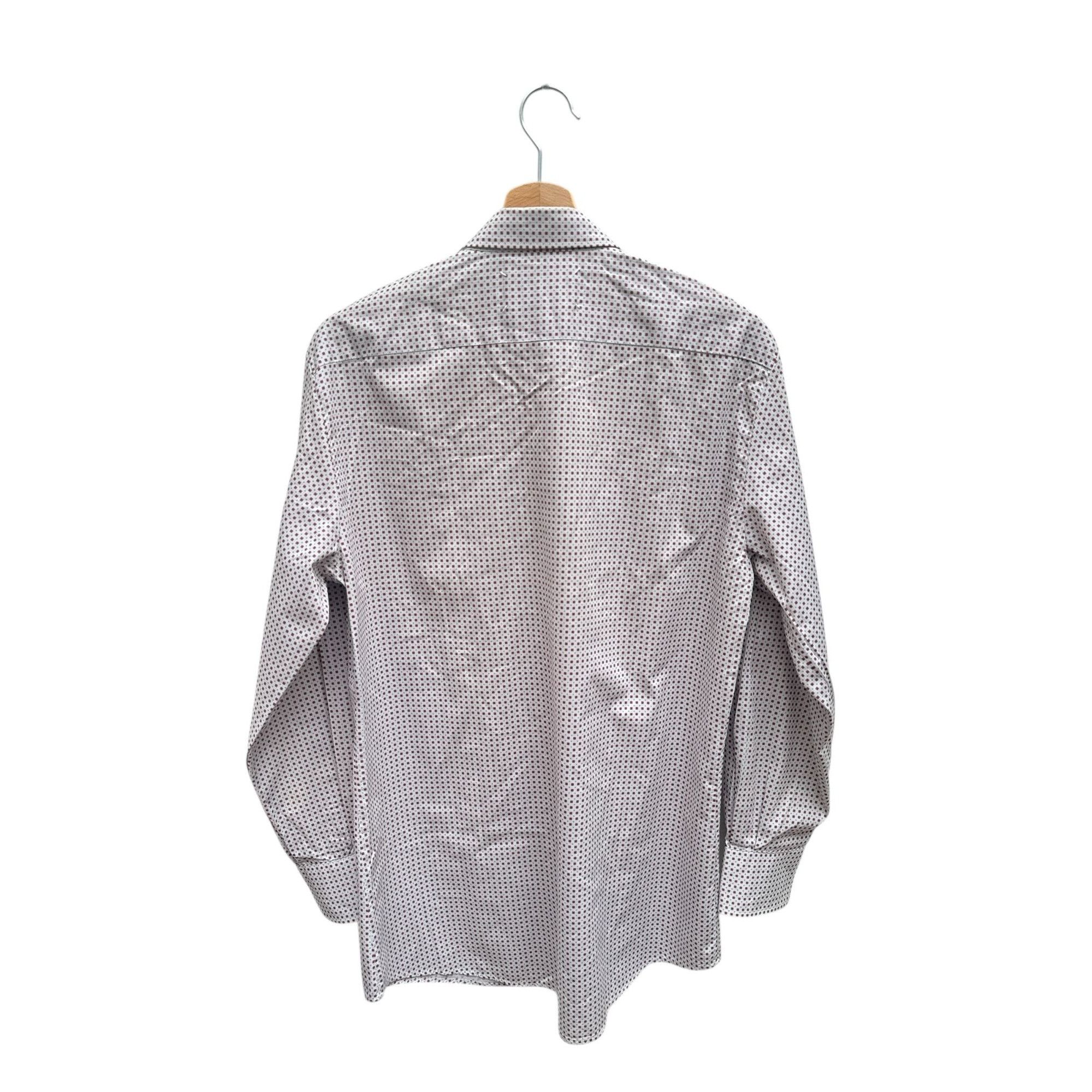 Maison Margiela Fall/Winter 2012 Red Micro-Pattern Shirt Size US M / EU 48-50 / 2 - 5 Thumbnail