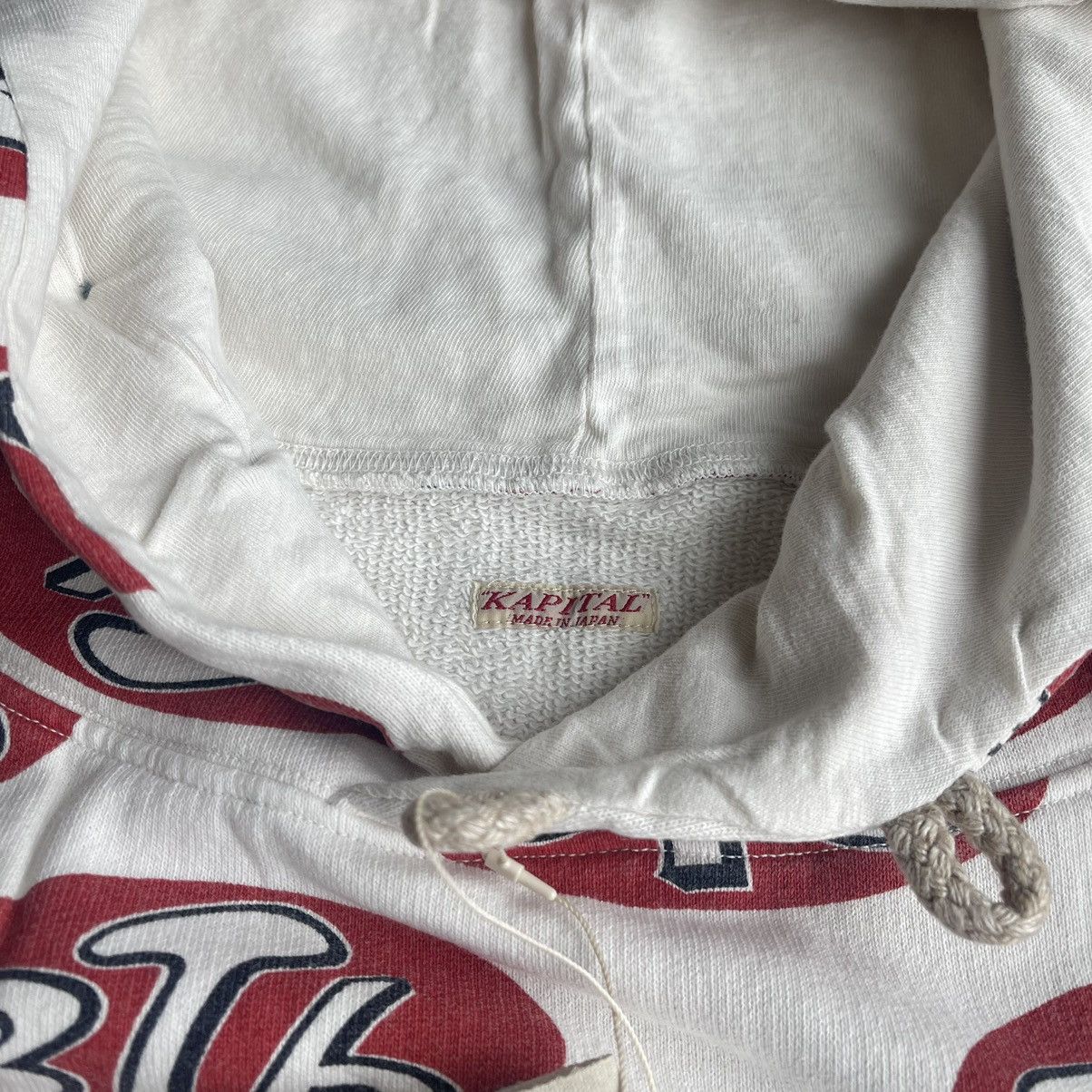 Kapital Tokyo Store Exclusive 8T6 Logo Surf Hoodie Size US XL / EU 56 / 4 - 4 Thumbnail