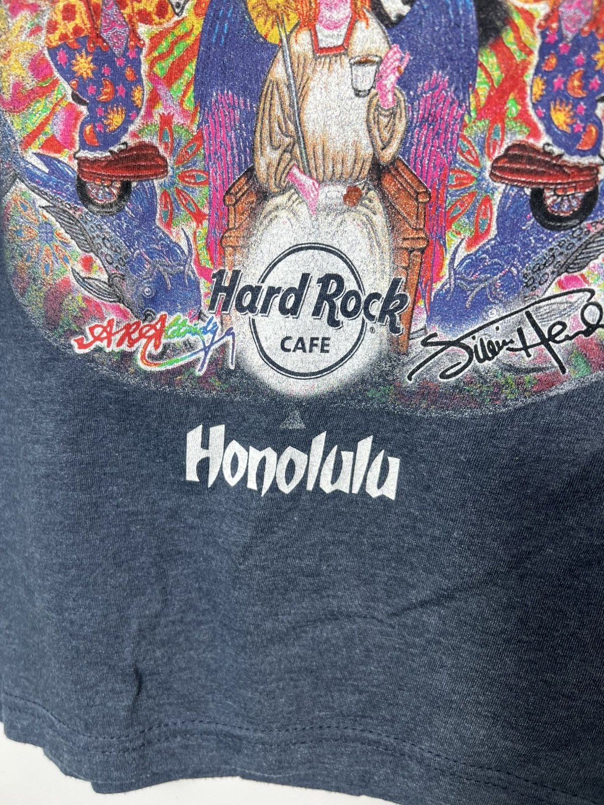 Hard Rock Cafe Vintage streetwear band Jimmy Hendrix Hard Rock Cafe T-shirt Size US S / EU 44-46 / 1 - 4 Thumbnail
