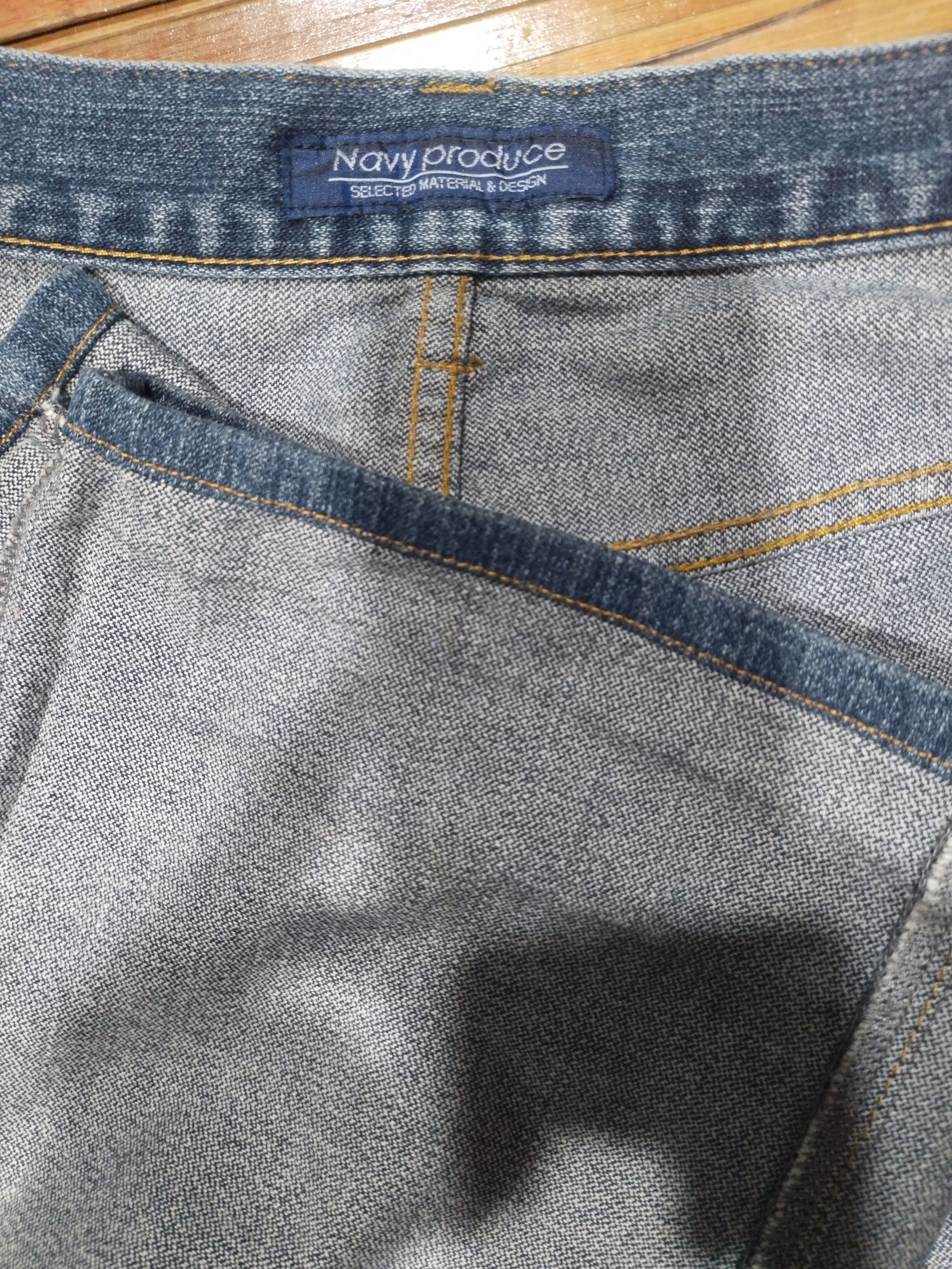 Vintage Jeans Navy Produce Sz 33" Size US 33 - 15 Thumbnail