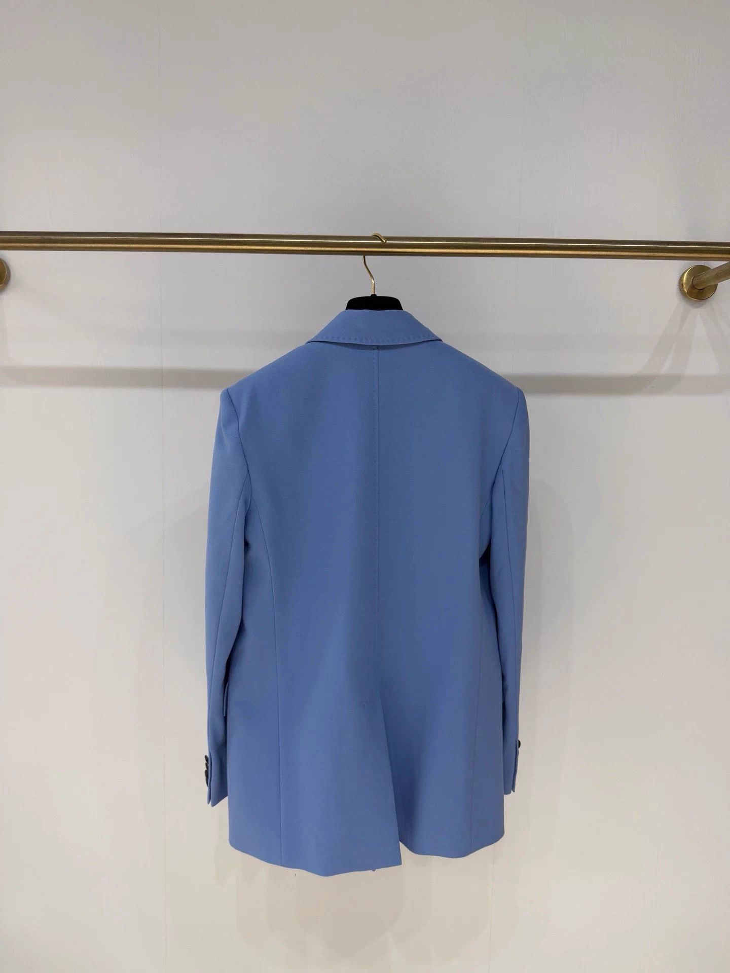 Max Mara Maxmara breasted wool blazer FR40 new distressed button Size M / US 6-8 / IT 42-44 - 6 Thumbnail