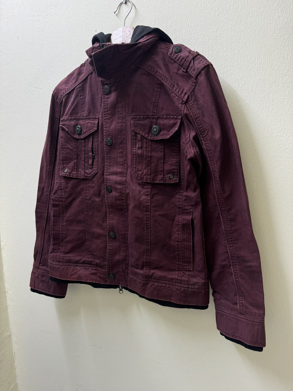 In The Attic × Japanese Brand × Vintage Vintage In The Attic jacket Hoodie Size L / US 10 / IT 46 - 2 Thumbnail
