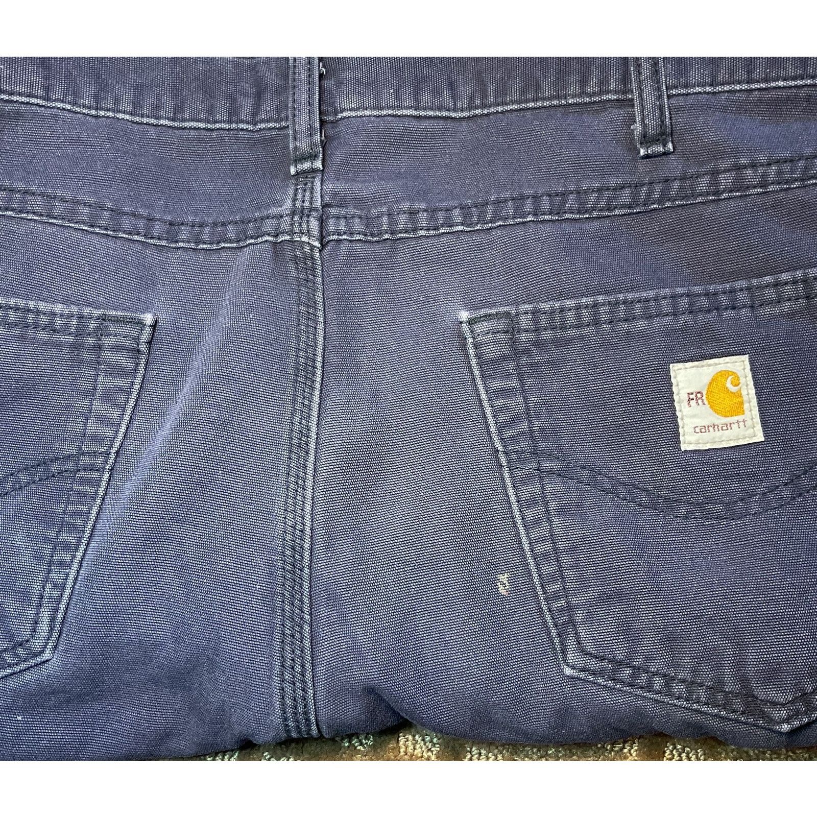 Carhartt 👖Durable Carhartt Pants - Cotton Blend, Size 36x34 Size US 34 / EU 50 - 4 Thumbnail