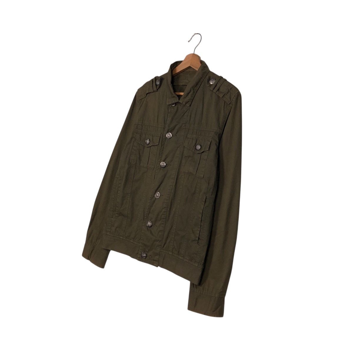 Japanese Brand BEAMS Olive Military Utility Jacket – Archive Japan (M) Size US M / EU 48-50 / 2 - 3 Thumbnail