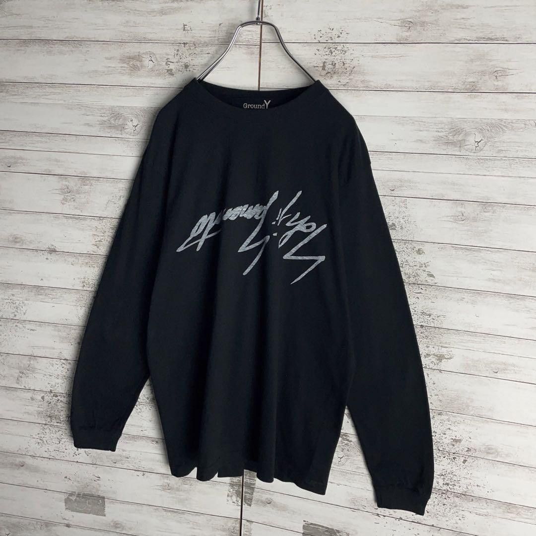 Yohji Yamamoto yohji yamamoto pour homme signature logo long t-shirt Size US M / EU 48-50 / 2 - 4 Thumbnail