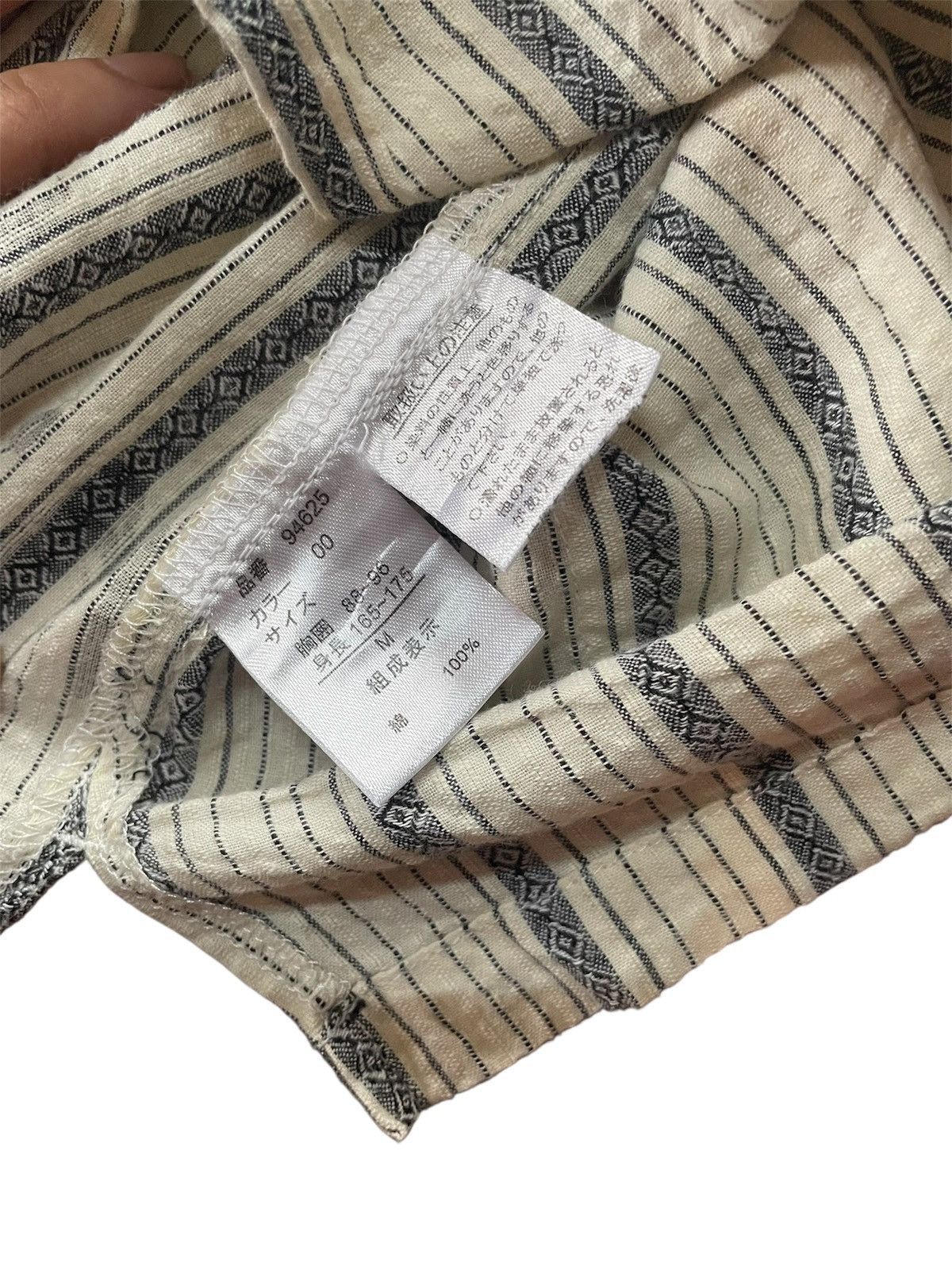 Disney Vintage 90s Disney Mickey Mouse Backhit Stripe Design Kimono Size US M / EU 48-50 / 2 - 9 Thumbnail