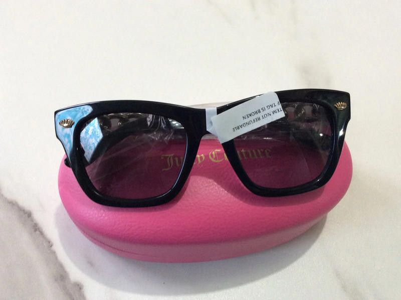 Juicy Couture Jeans Juicy Couture ladies black sunglasses // Size ONE SIZE - 9 Thumbnail