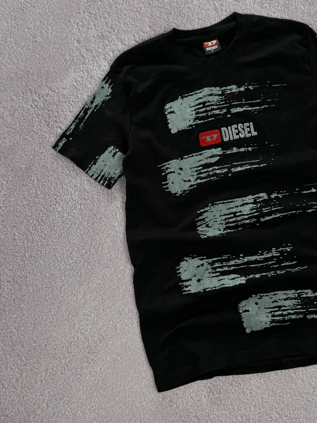 Diesel Y2K Diesel 00s Aesthetic Glamour Design Printed T-shirt Size S / US 4 / IT 40 - 4 Thumbnail