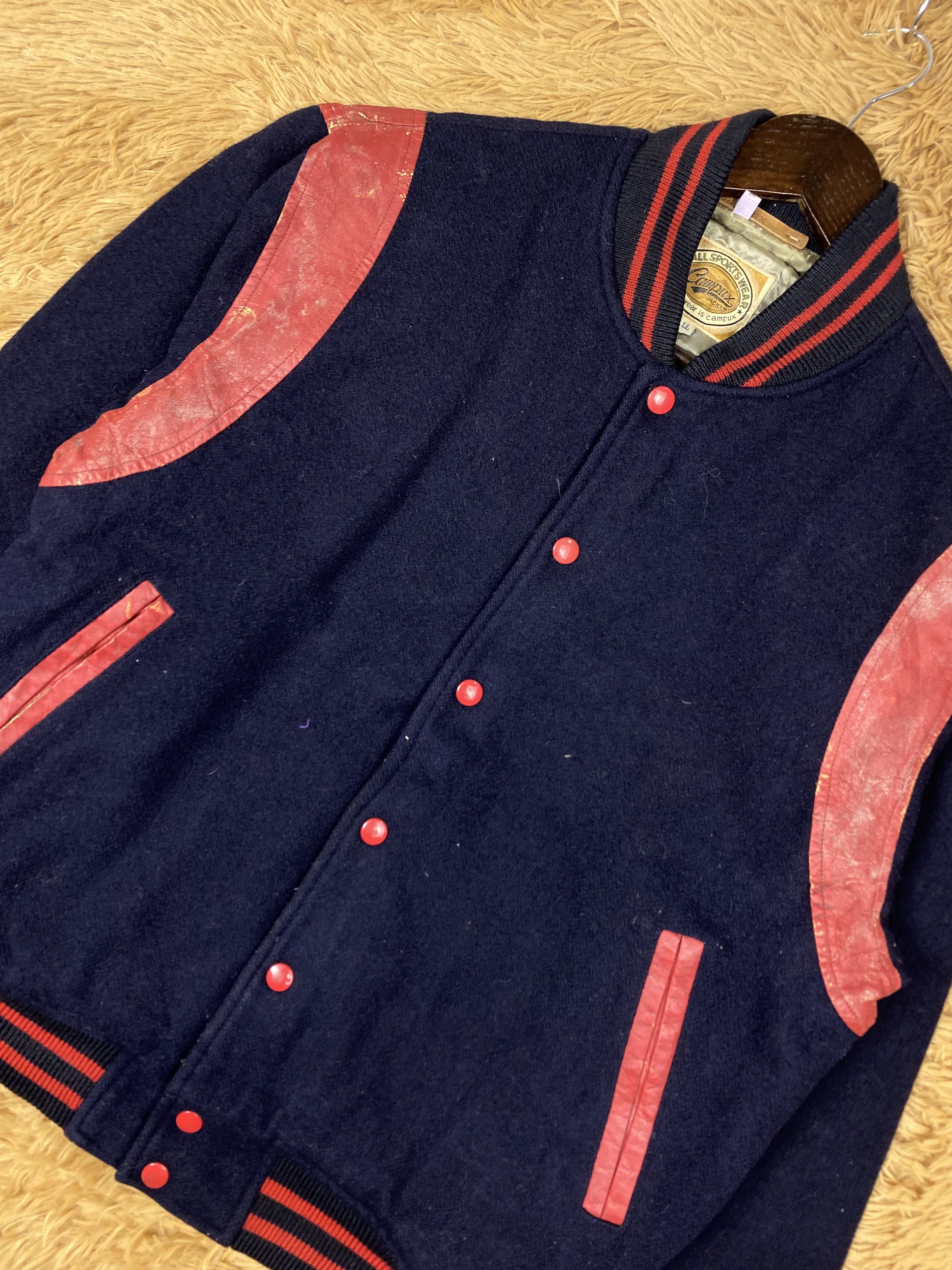 MLB Vintage Campux Varsity Jacket DJ0386 Size US L / EU 52-54 / 3 - 2 Thumbnail