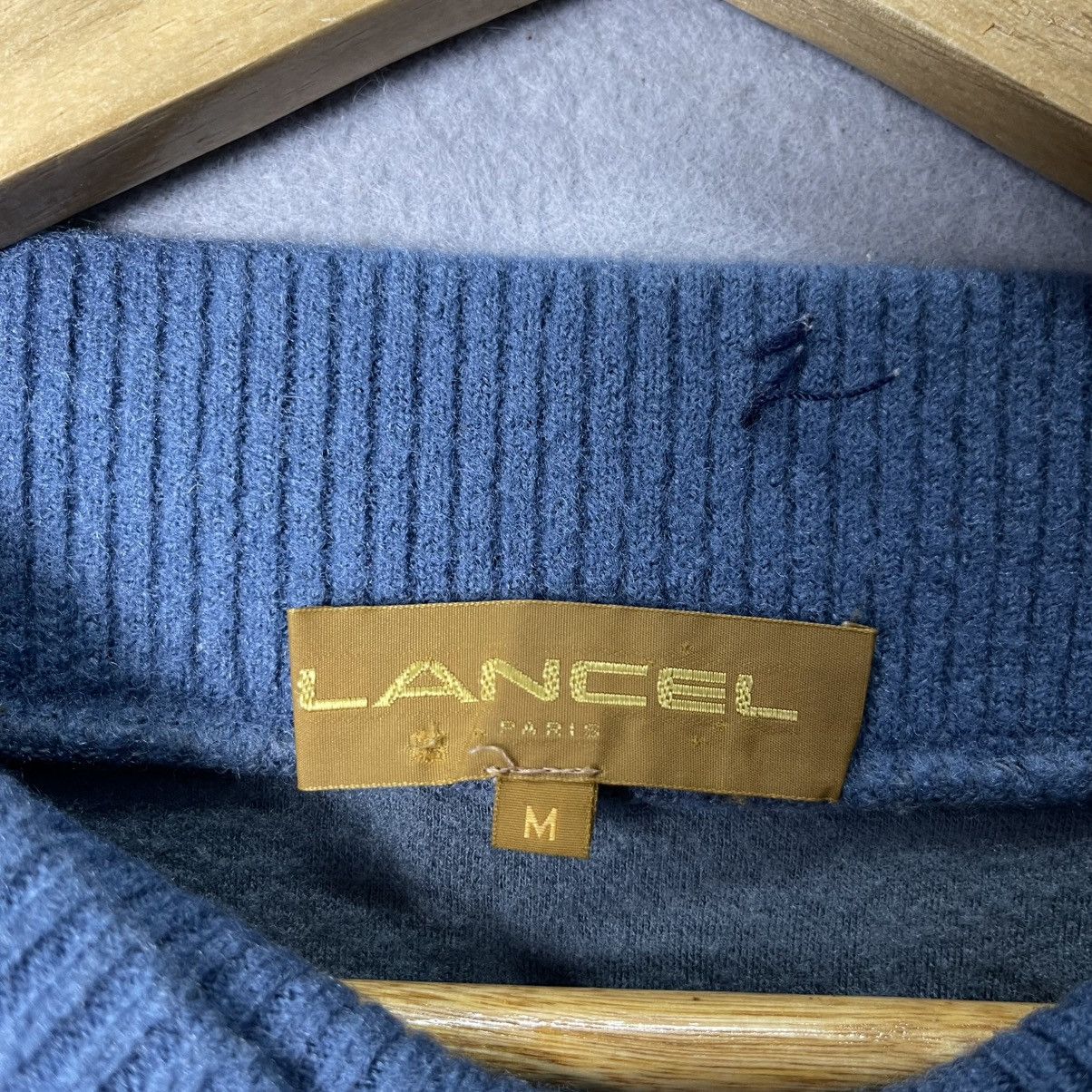 Lancel Vintage Lancel Paris Short Sleeve Sweatshirt (c.1980s–1990s) Size M / US 6-8 / IT 42-44 - 8 Thumbnail