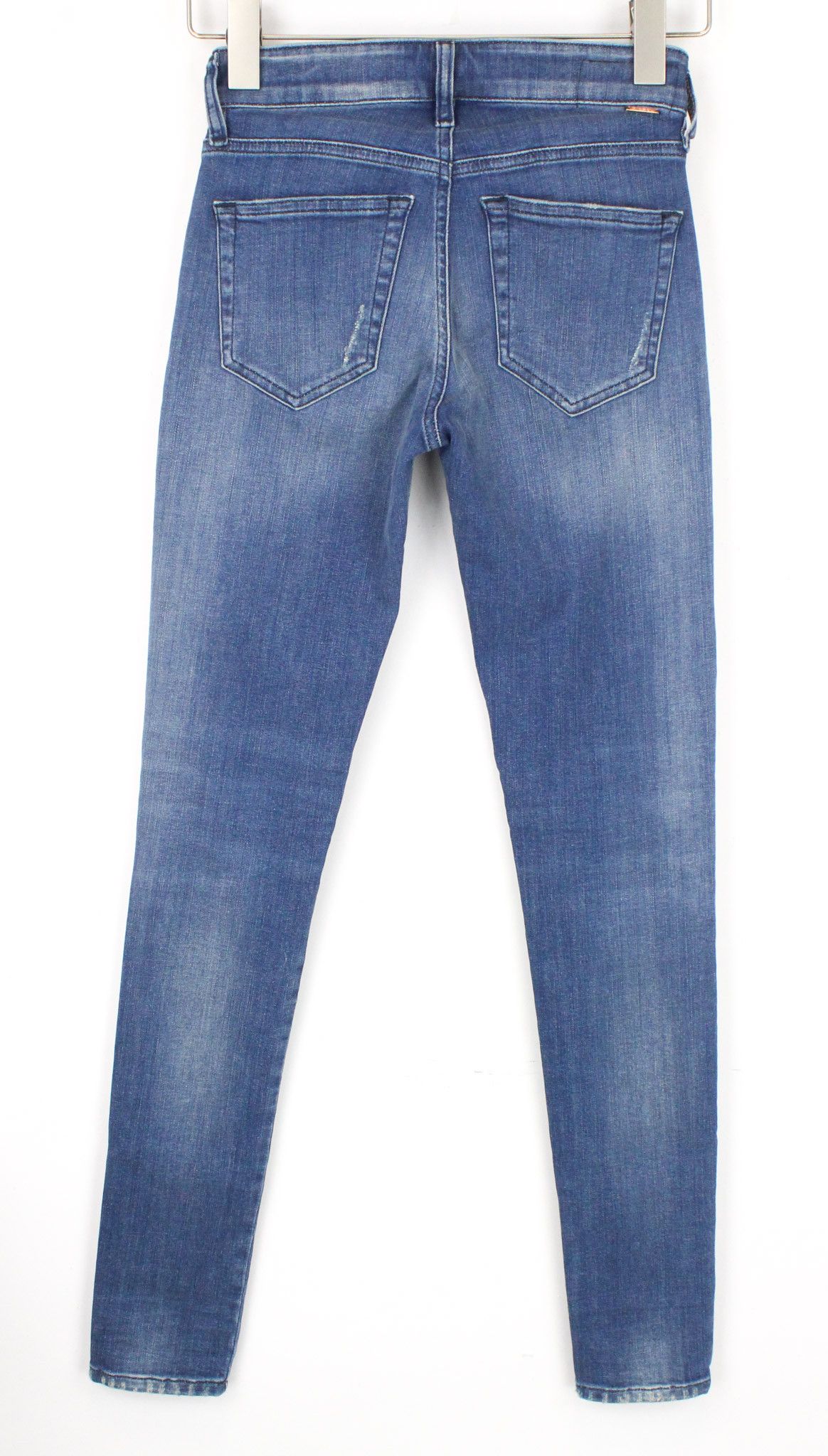 Diesel SLANDY 084MU W24/L32 Girls Blue Stretch Jeans 70524 Size 24" / US 00 / IT 34 - 4 Thumbnail