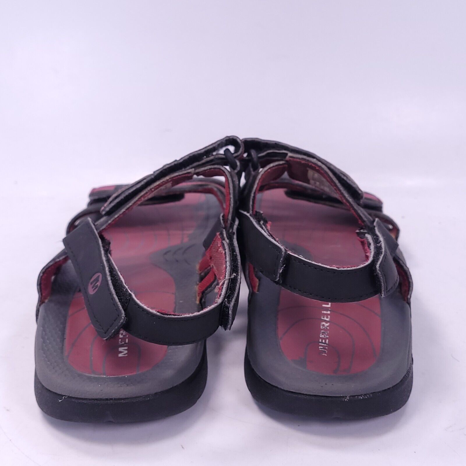 Merrell Merrell Lissum Ridge Sandal Womens Size 8 J343092C Black Red Size US 8 / IT 38 - 3 Thumbnail