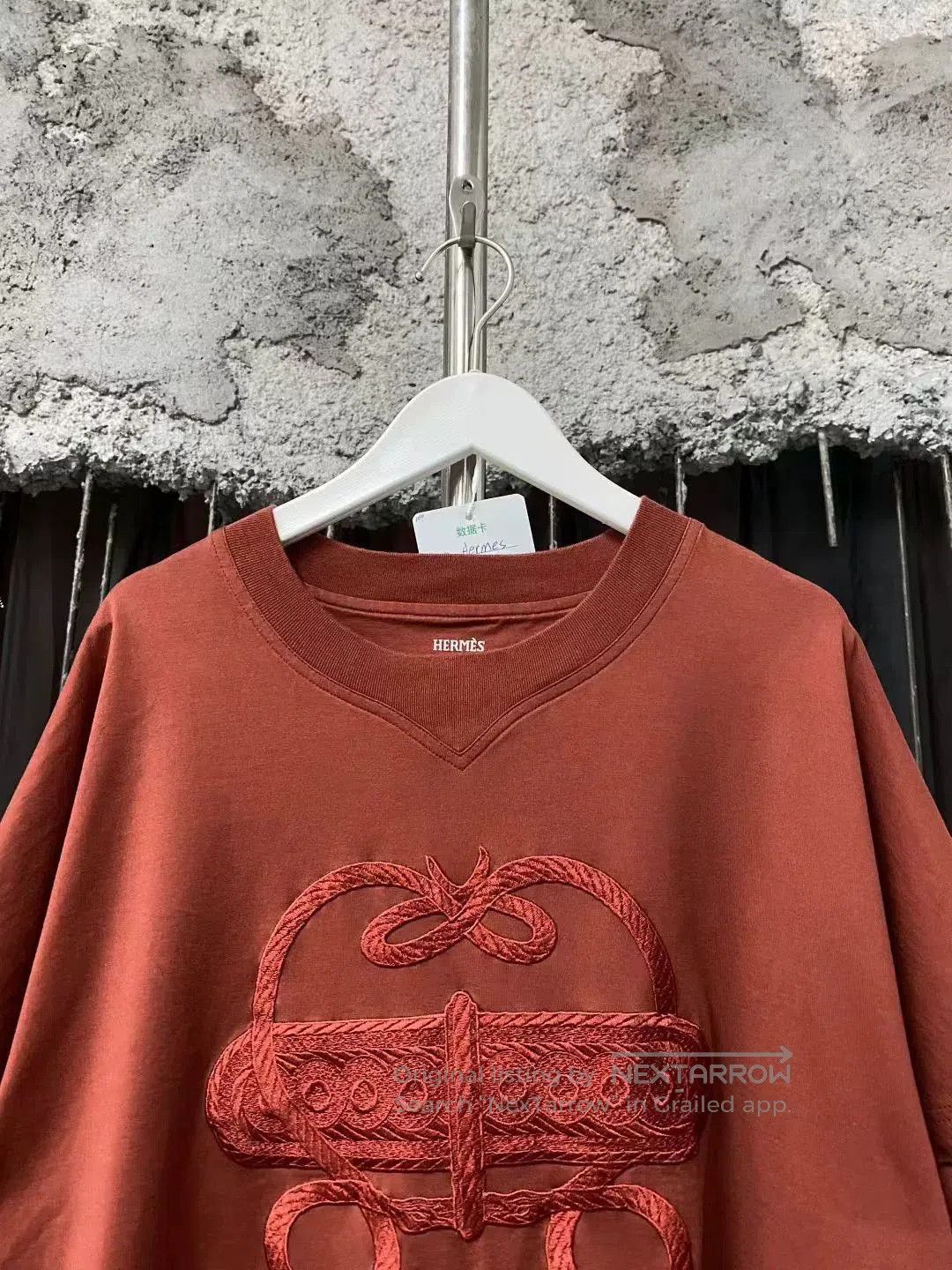 Hermes Hermes Embroidered Short Sleeve Top. Size US S / EU 44-46 / 1 - 3 Thumbnail