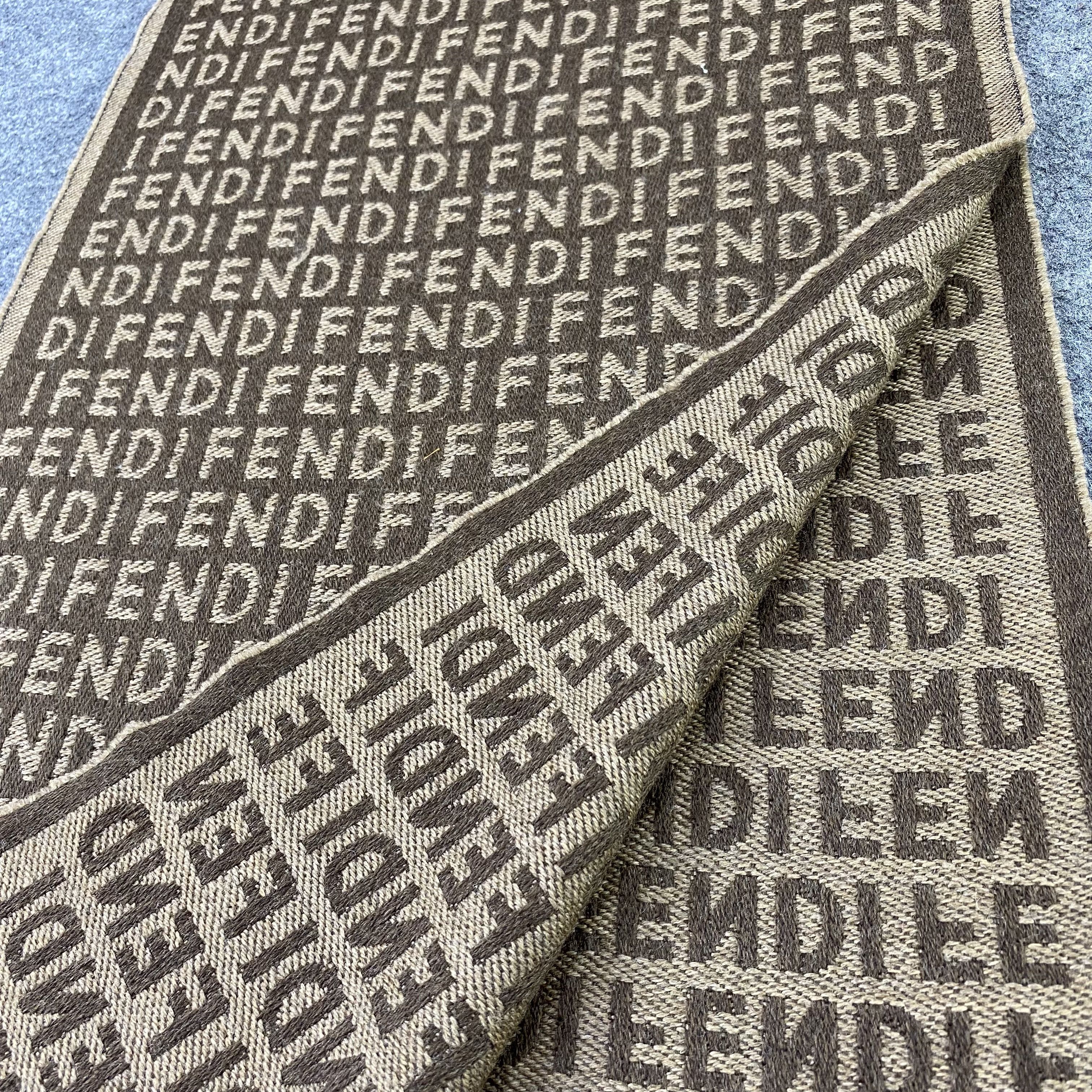 Fendi Fendi Monogram Muffler / Scarf / Neckwear-K048 Size ONE SIZE - 5 Thumbnail