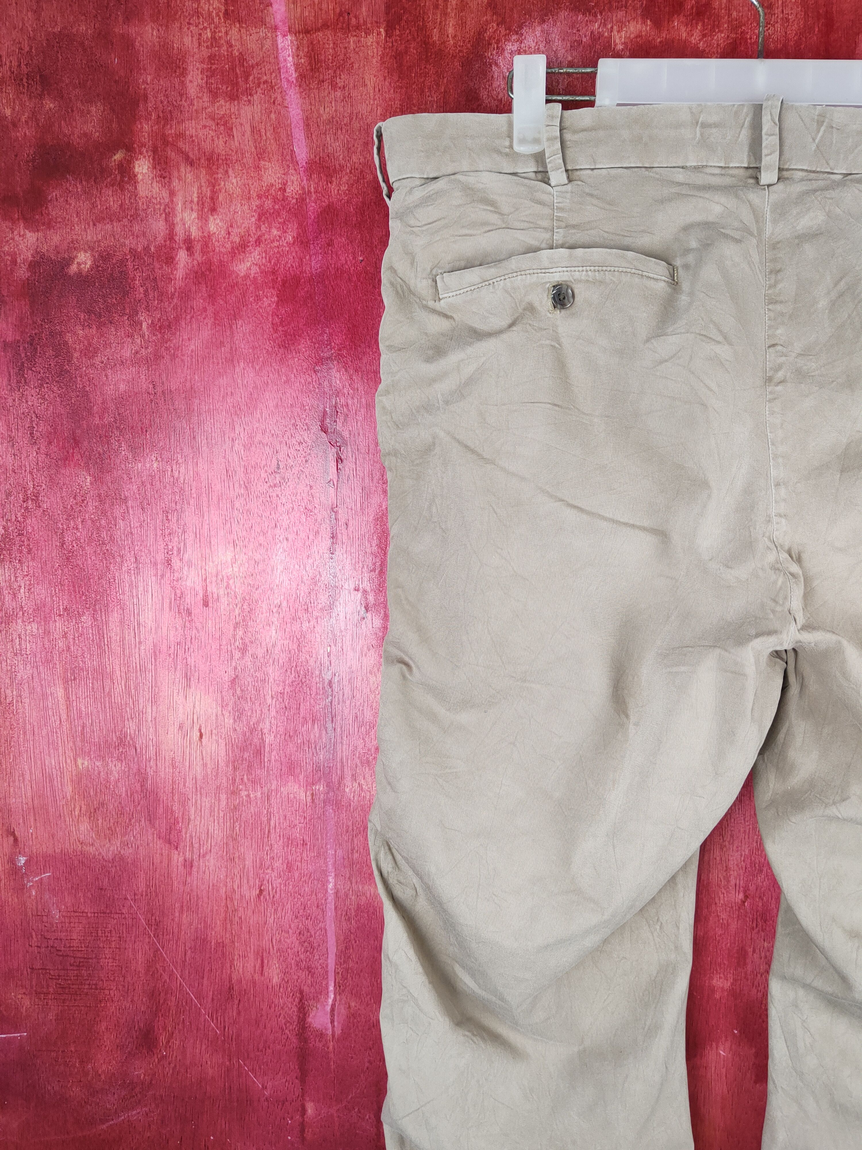 Japanese Brand × Uniqlo Uniqlo Brown Multipocket Casual Pants #S1426 Size US 37 - 8 Thumbnail