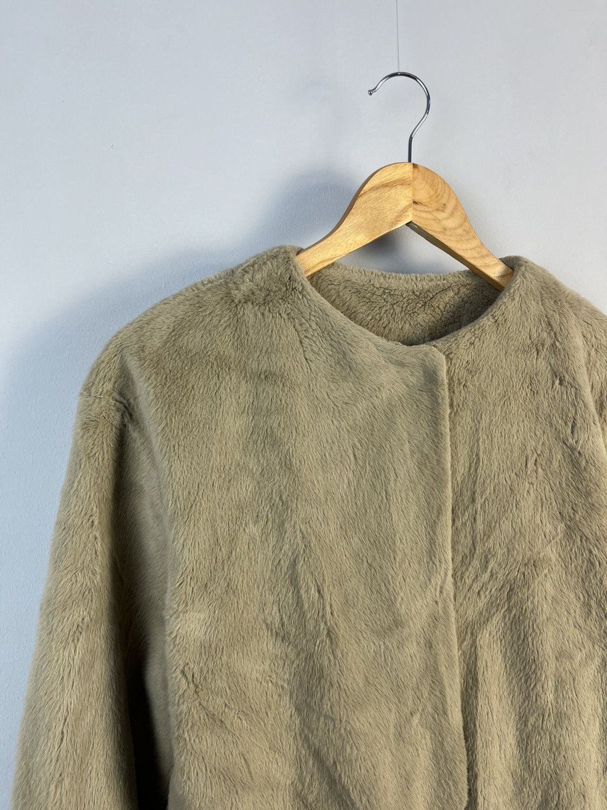 Other Avant Garde Vintage Faux Fur Cropped Jacket Size S / US 4 / IT 40 - 2 Thumbnail
