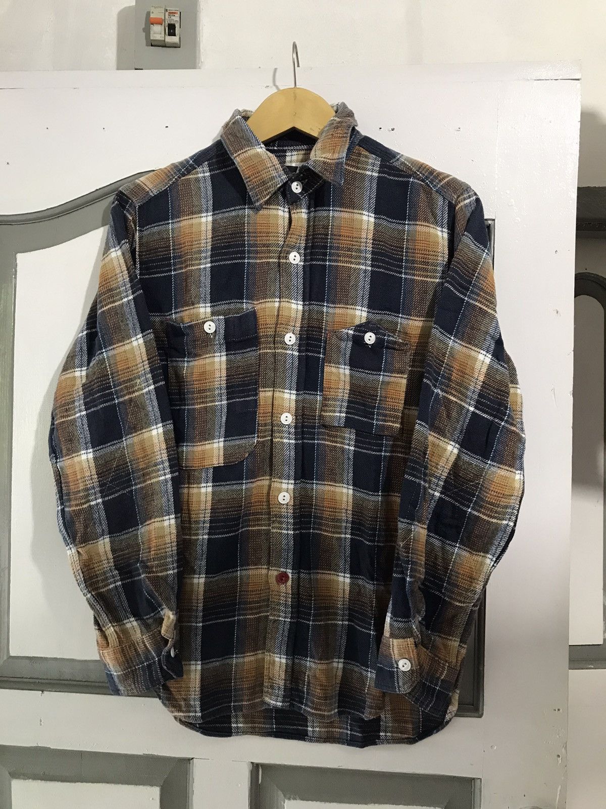 Engineered Garments × Japanese Brand × Nepenthes Engineered Garments Flannels plaid shirt Size US S / EU 44-46 / 1 - 1 Thumbnail