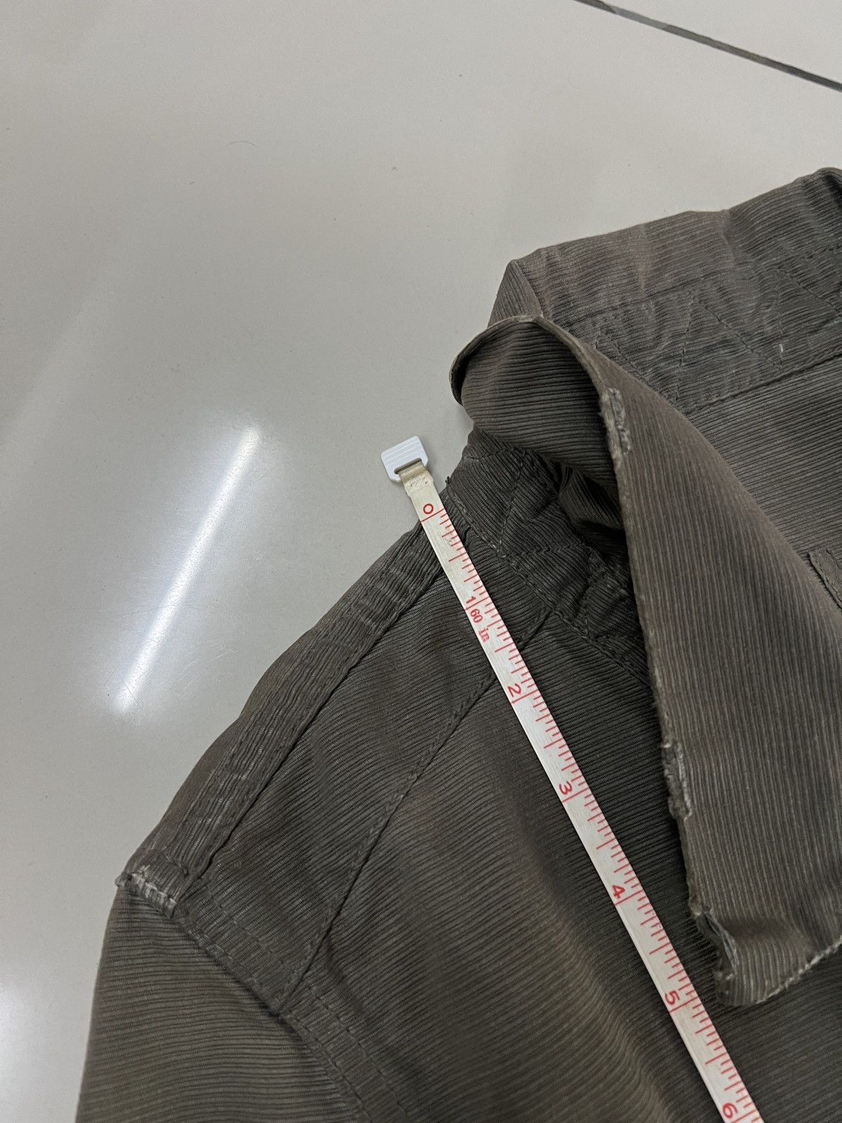 Rick Owens Archive FW07 Rick Owens DRKSHDW Waxed Grosgrain Jacket Size US S / EU 44-46 / 1 - 25 Thumbnail