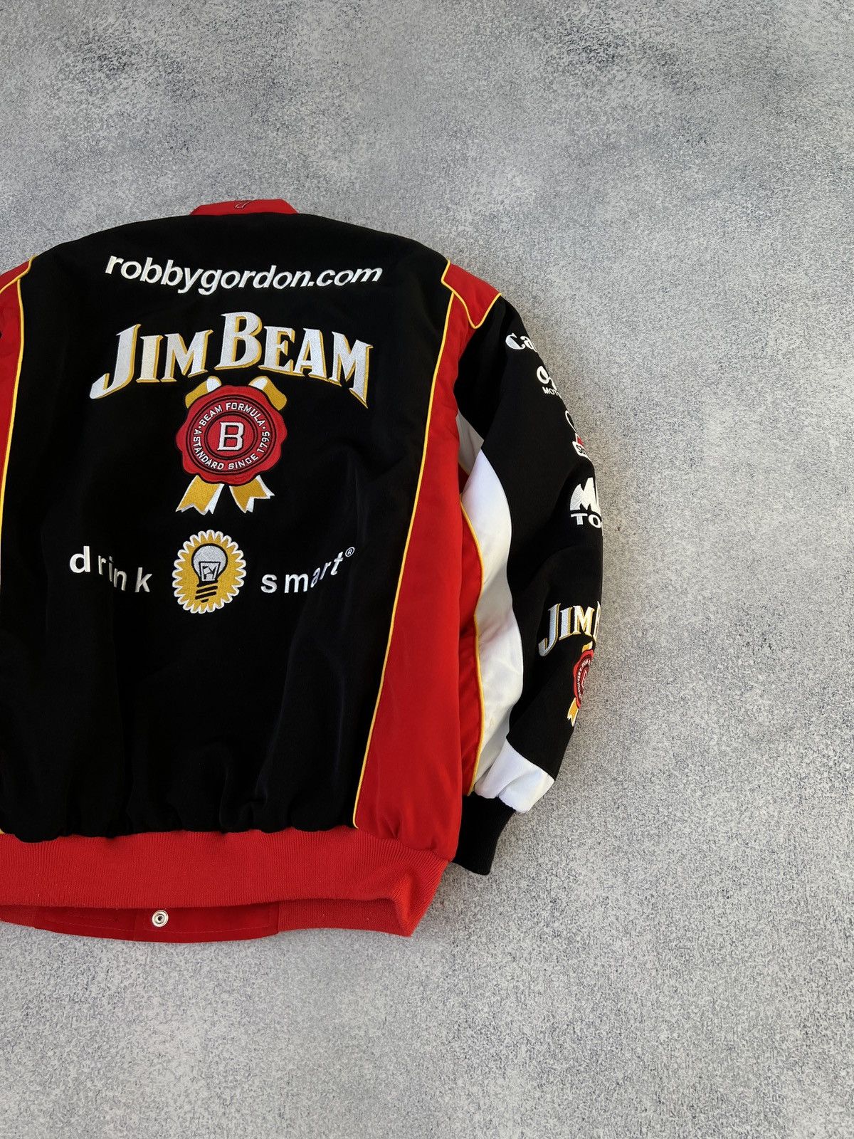 Designer × Vintage Vintage Jim Beam Nascar Jacket Size US L / EU 52-54 / 3 - 10 Thumbnail