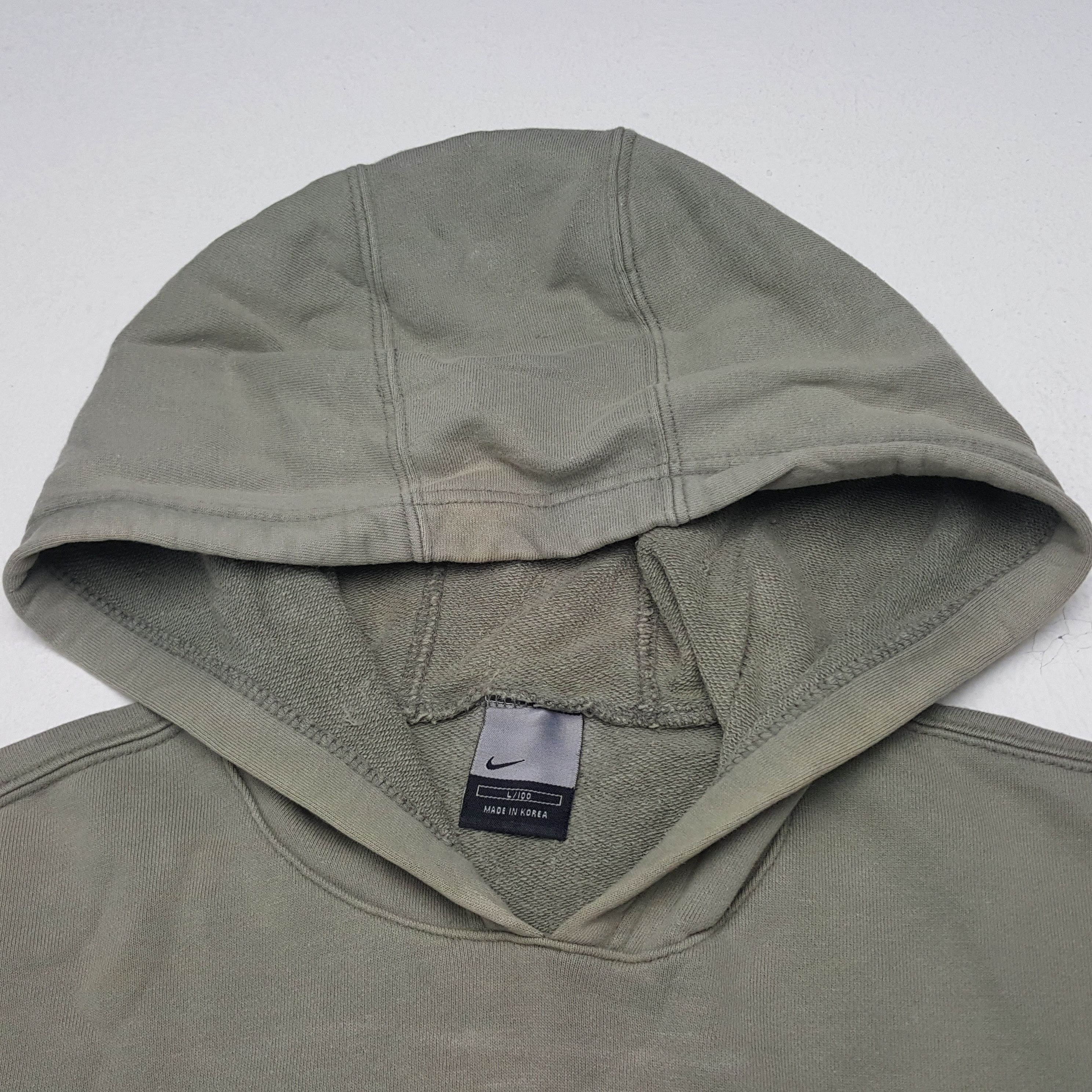 Nike × Vintage Vintage Nike Small Swoosh Sport Style Hoodies Size US L / EU 52-54 / 3 - 4 Thumbnail